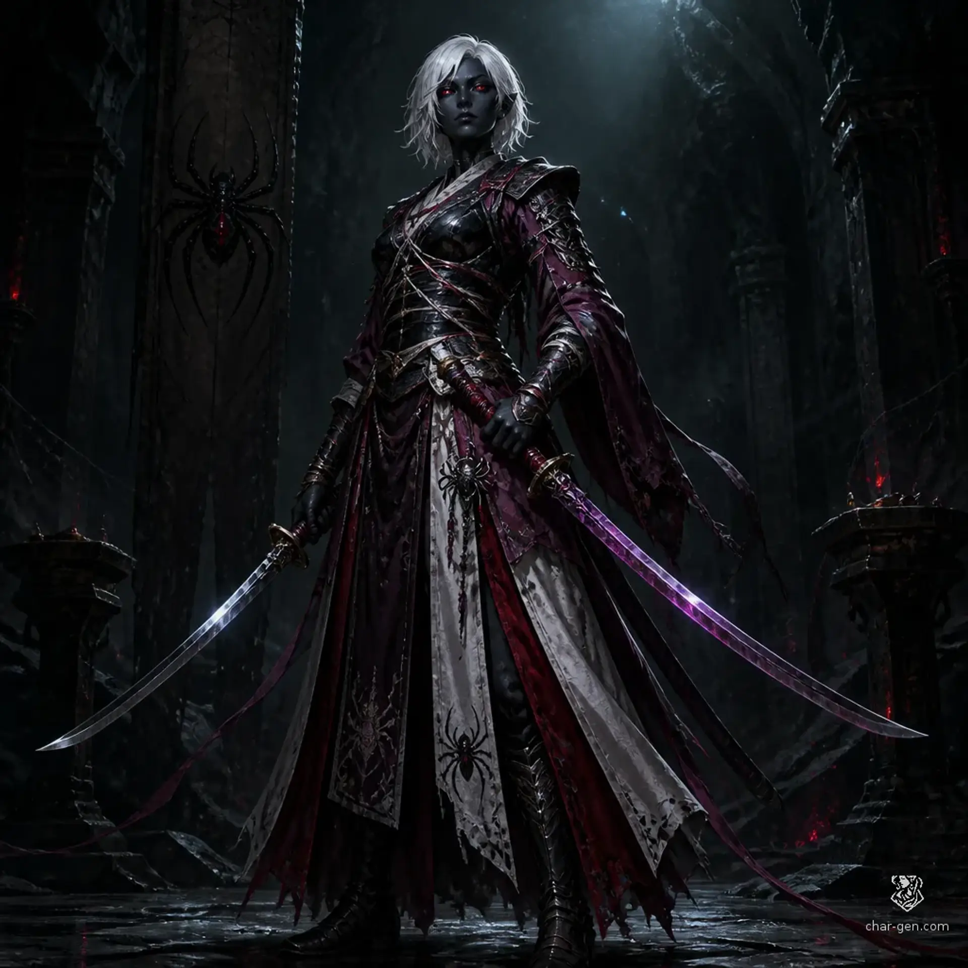 Shesshira Travra - AI-generated fantasy Character