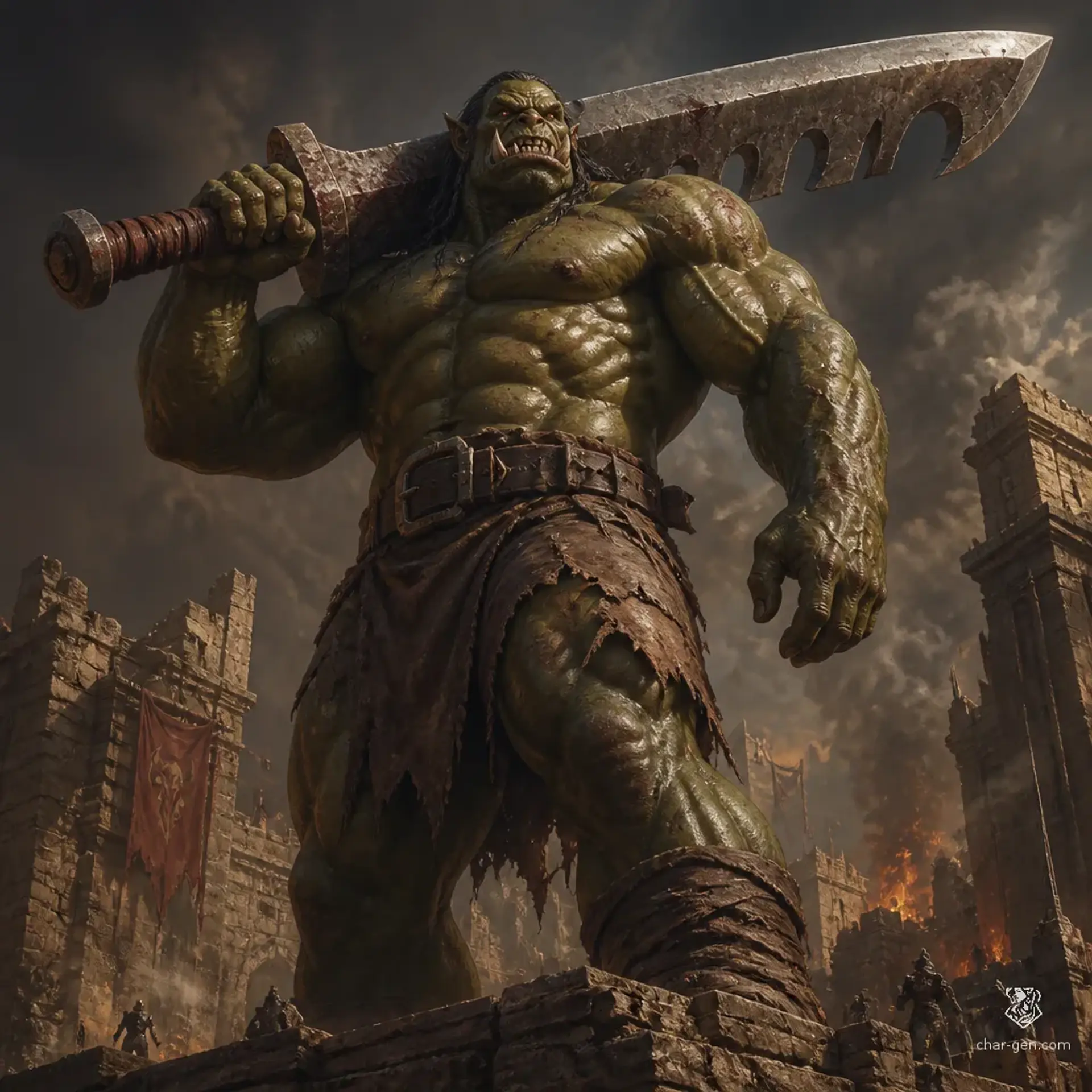 Jason Shitforbrains - AI-generated fantasy Character