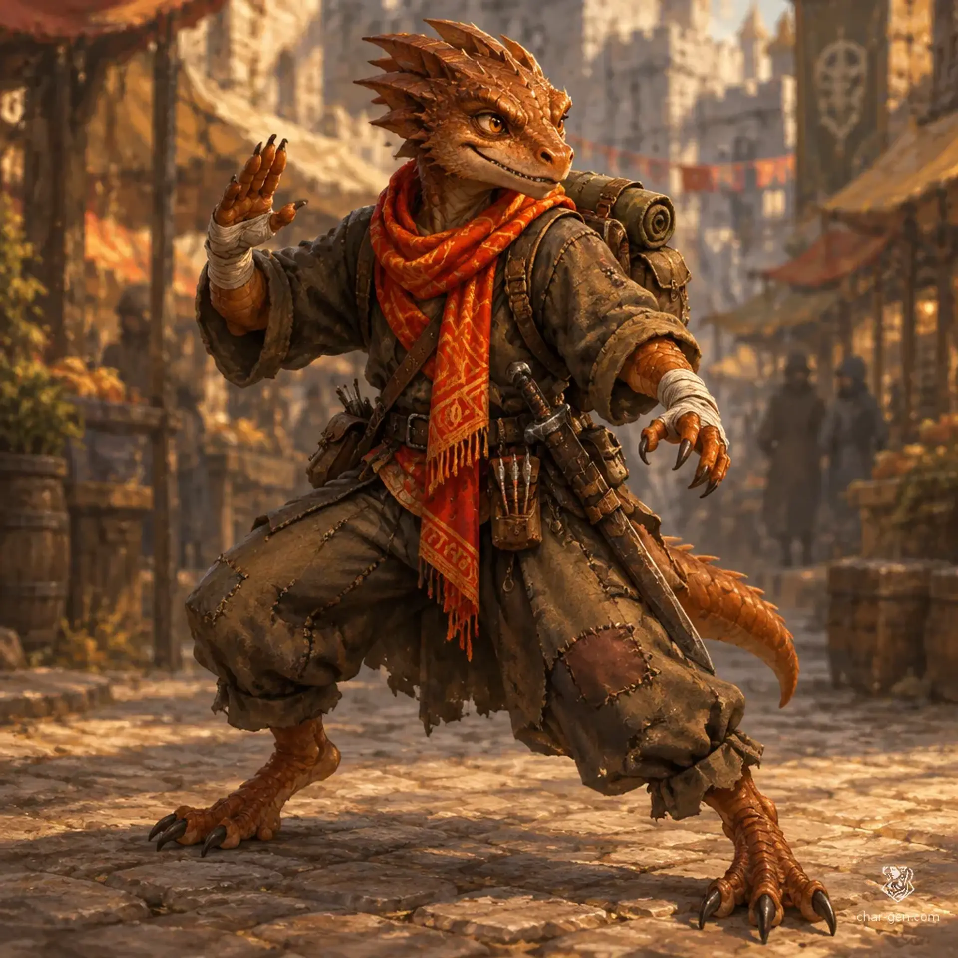 Nisket - AI-generated fantasy Character