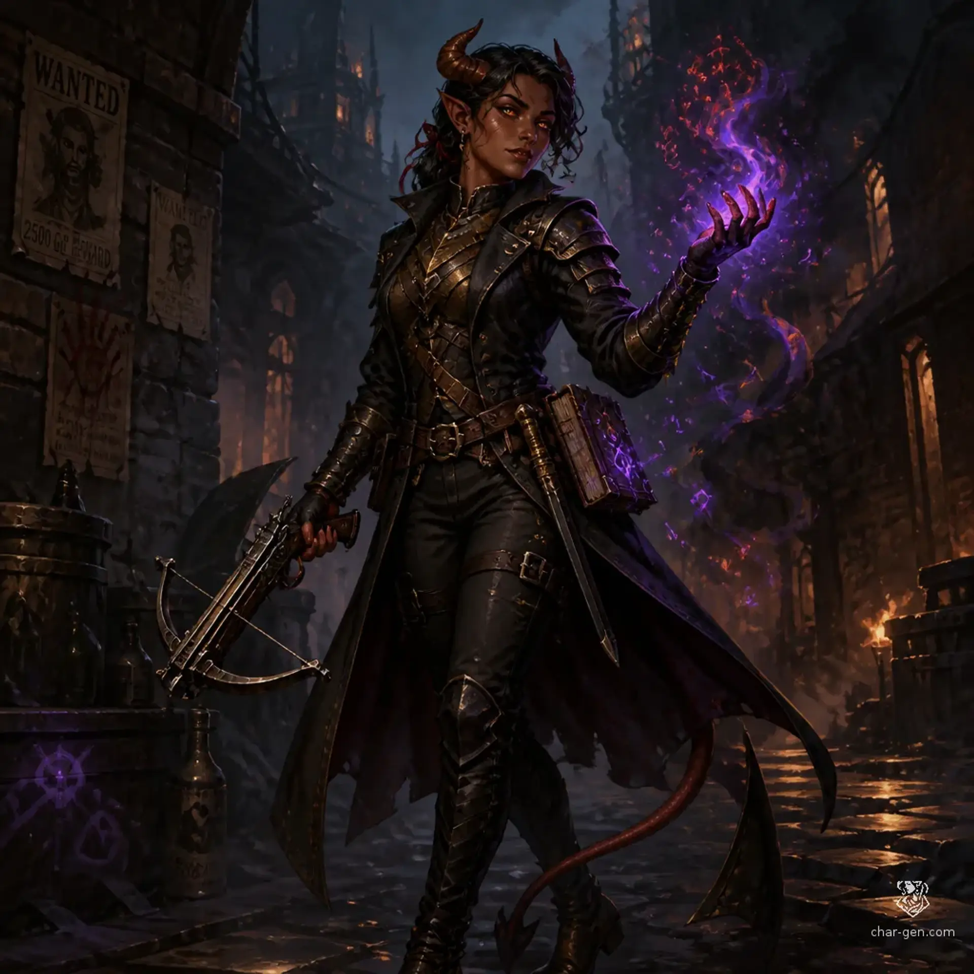 Nymira Ashveil - AI-generated fantasy Character