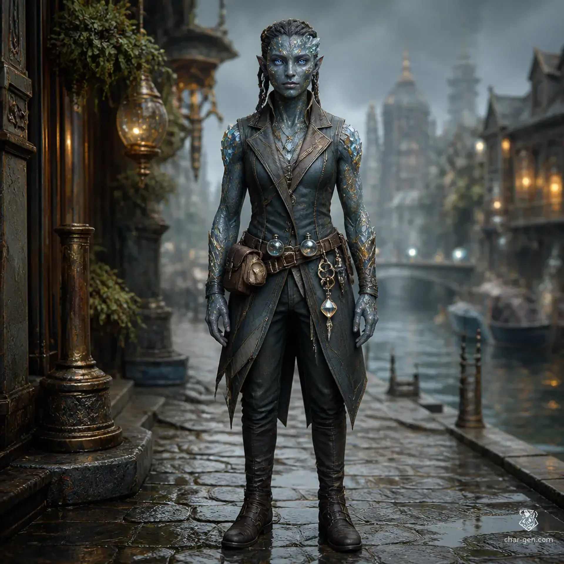 Morrowglass - AI-generated fantasy Species