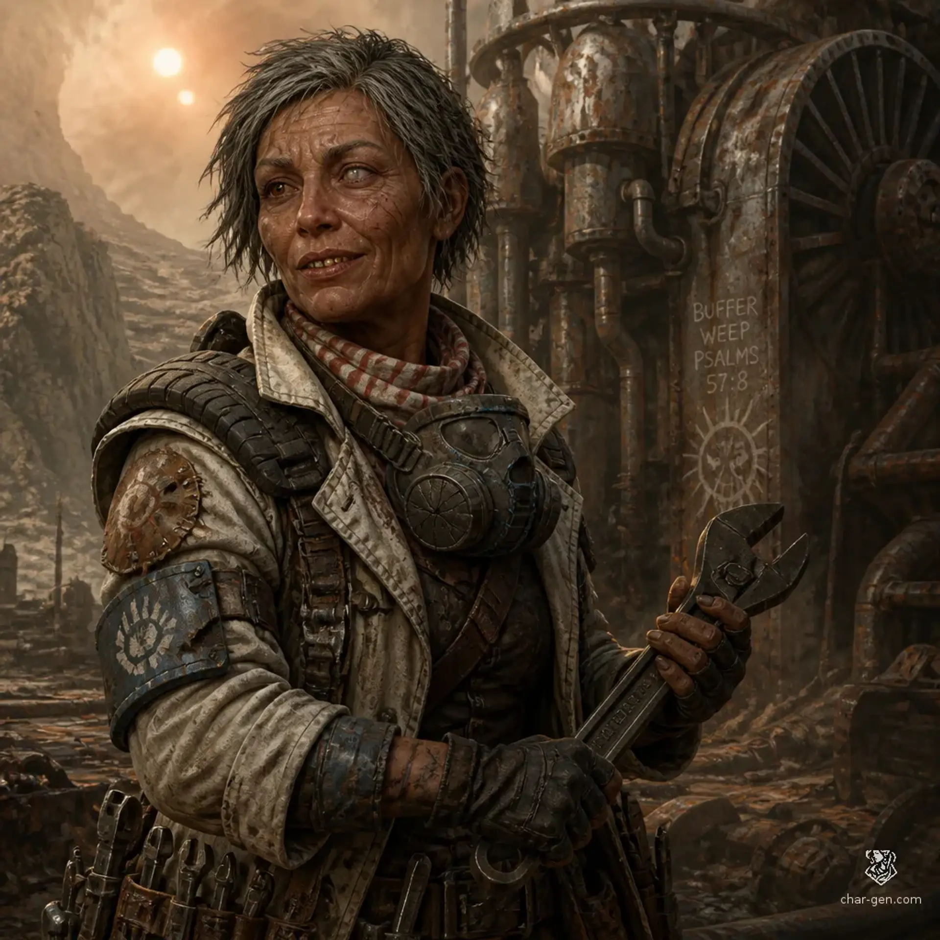 Sella Venn - AI-generated fantasy NPC