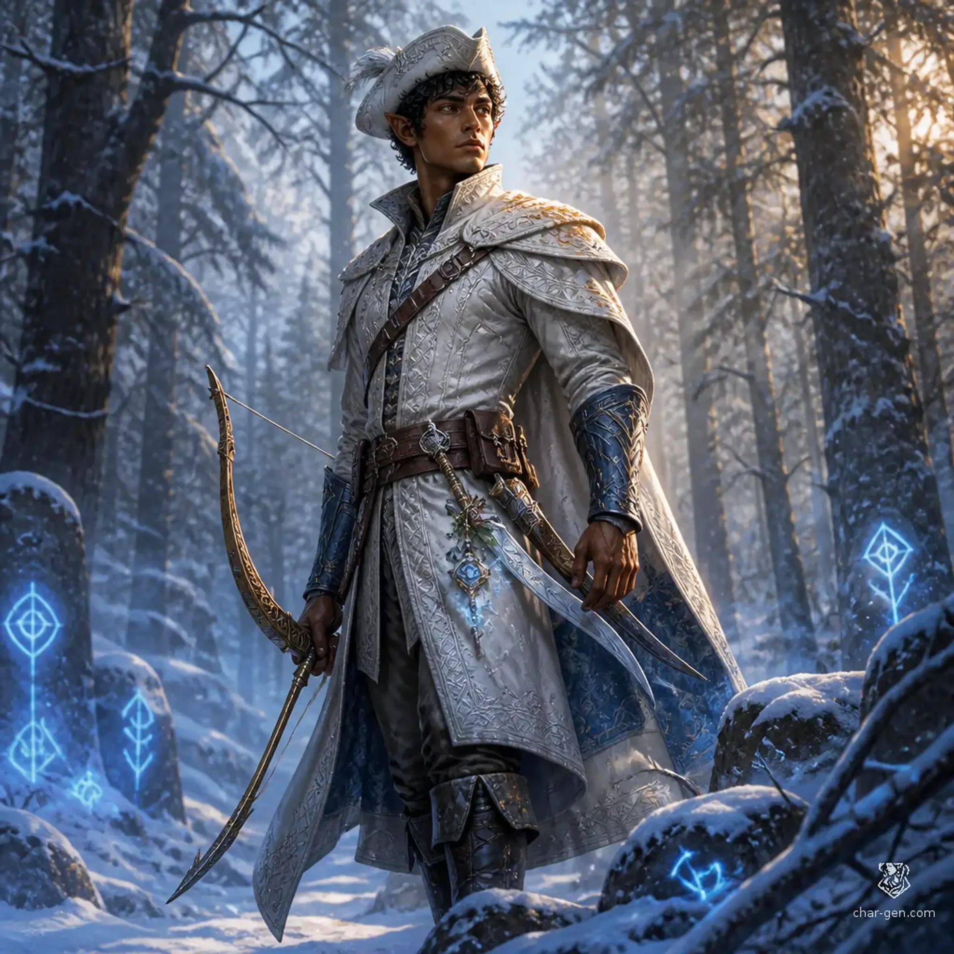 Aurelian Vostari - AI-generated fantasy Character