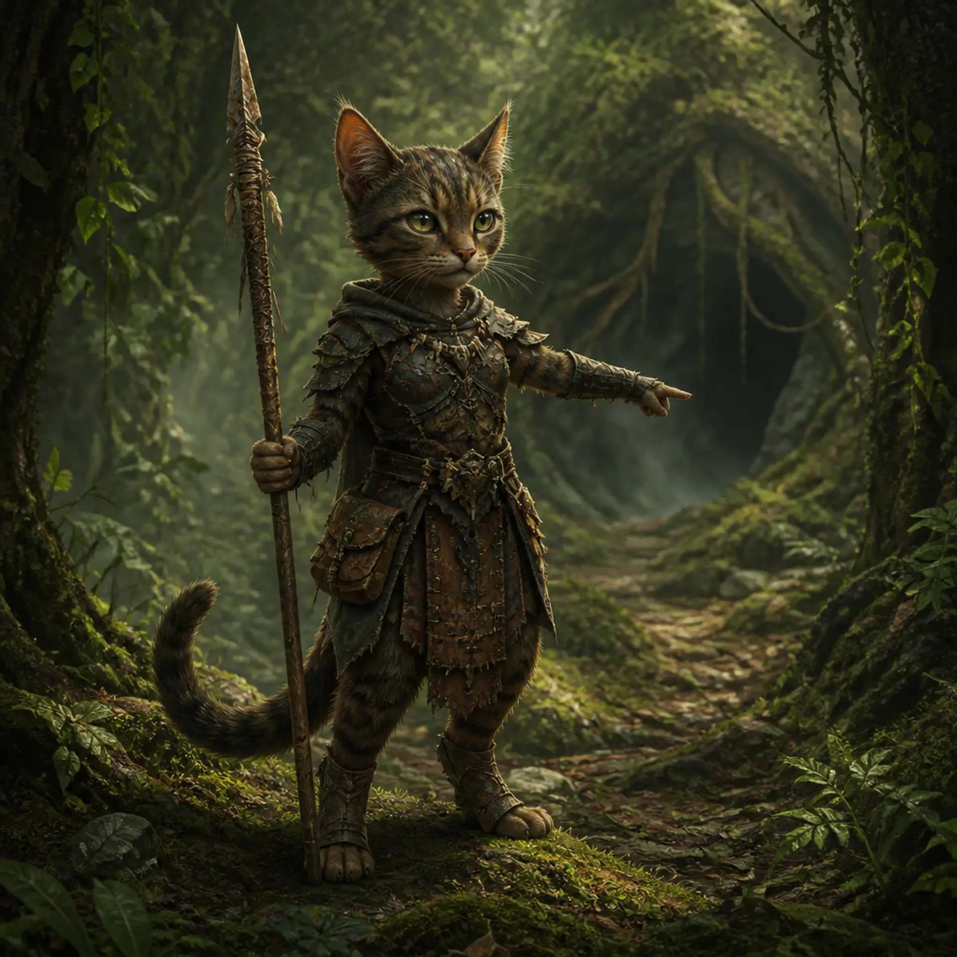Waldpfoten - AI-generated fantasy Species