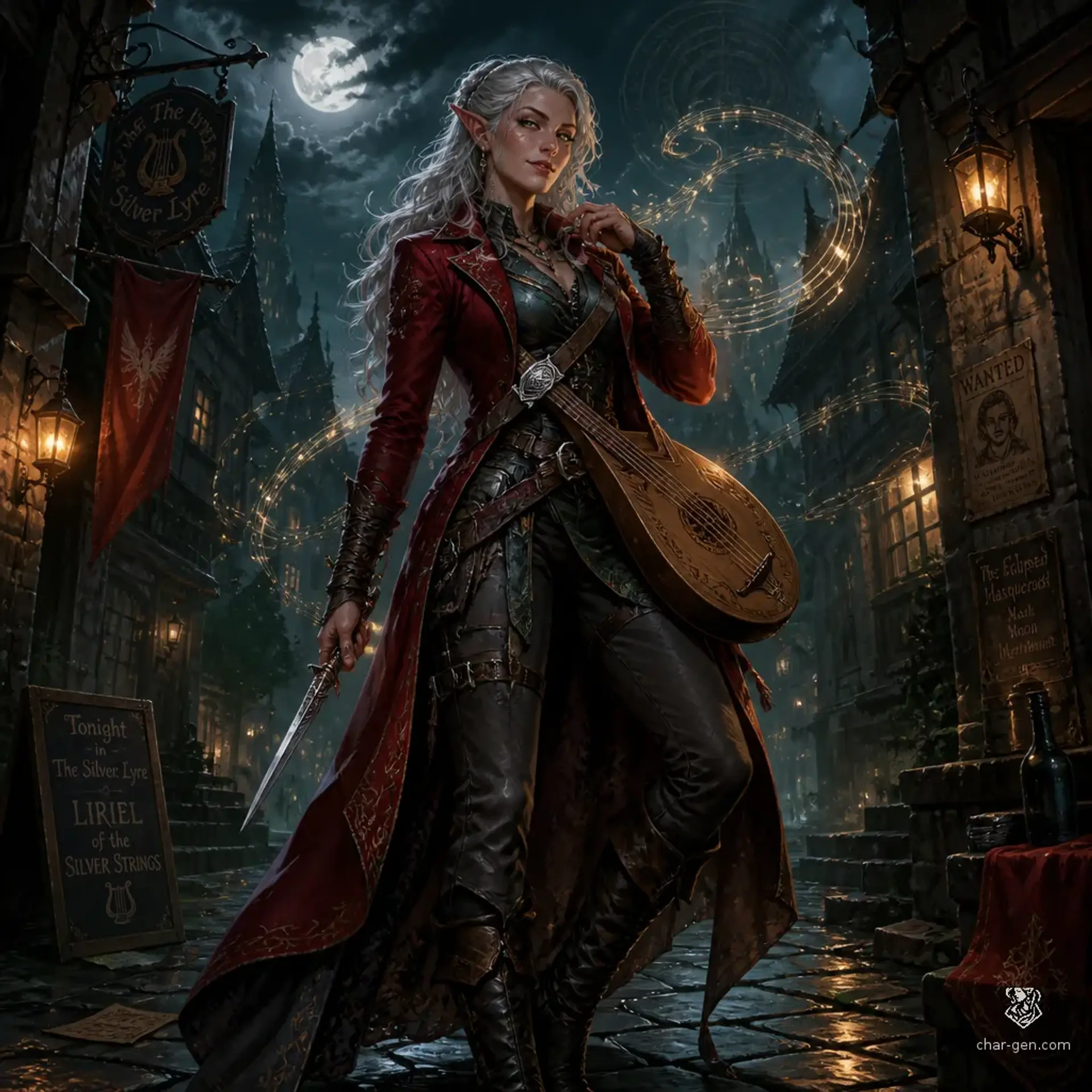 Freya - AI-generated fantasy Character