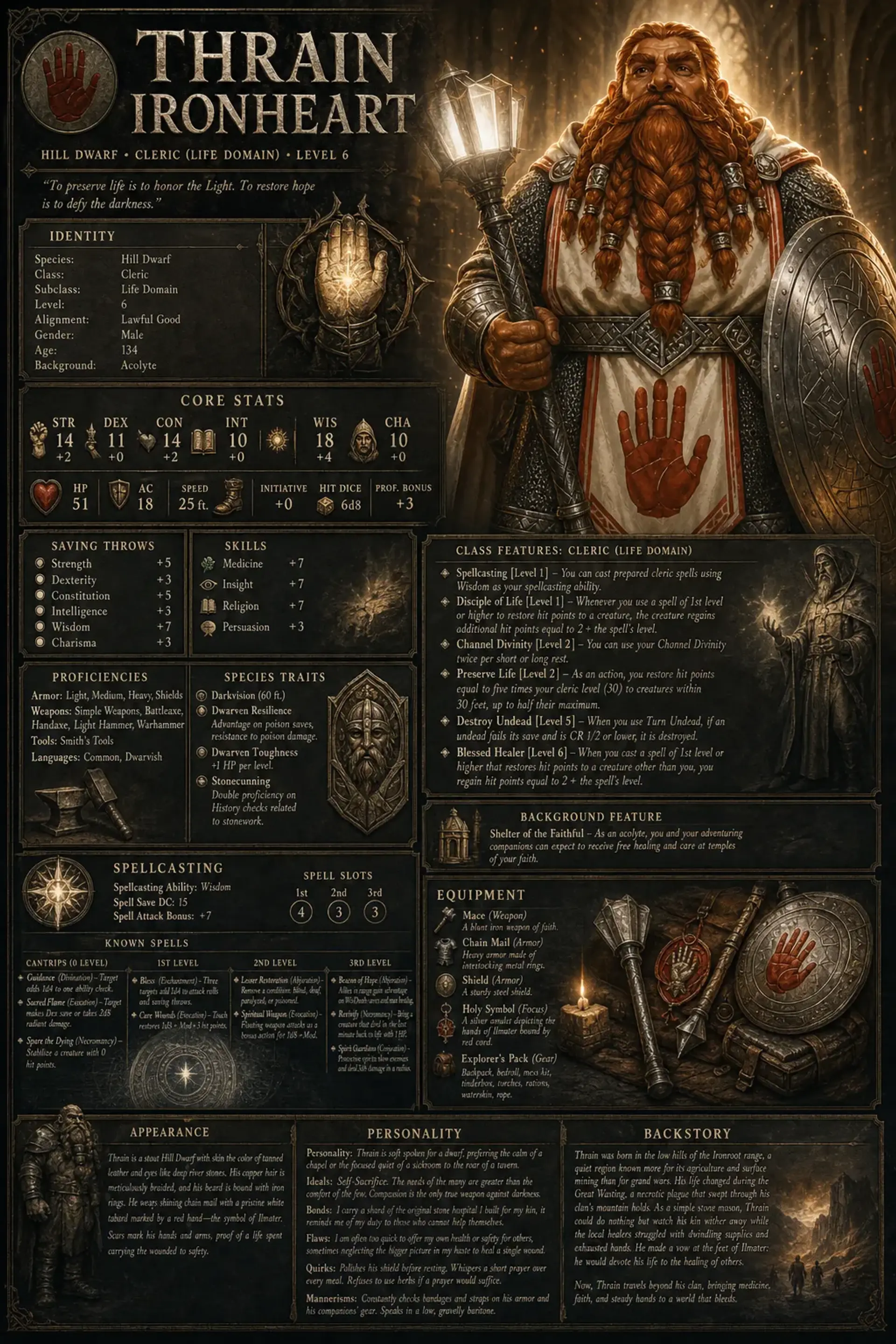 Character Sheet