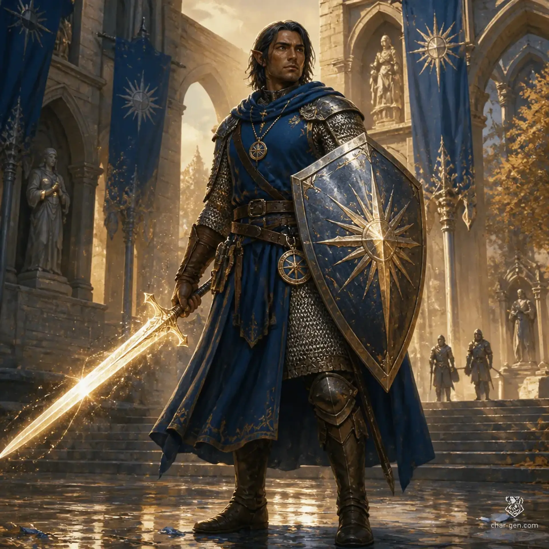 Kertag Varzun - AI-generated fantasy Character