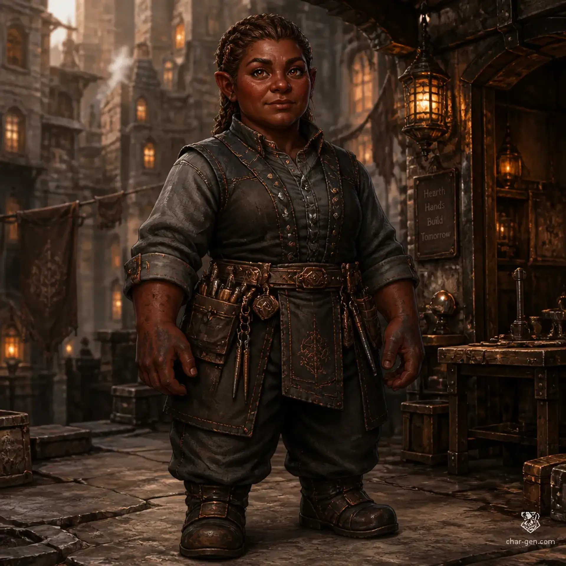 Cinderkin - AI-generated fantasy Species