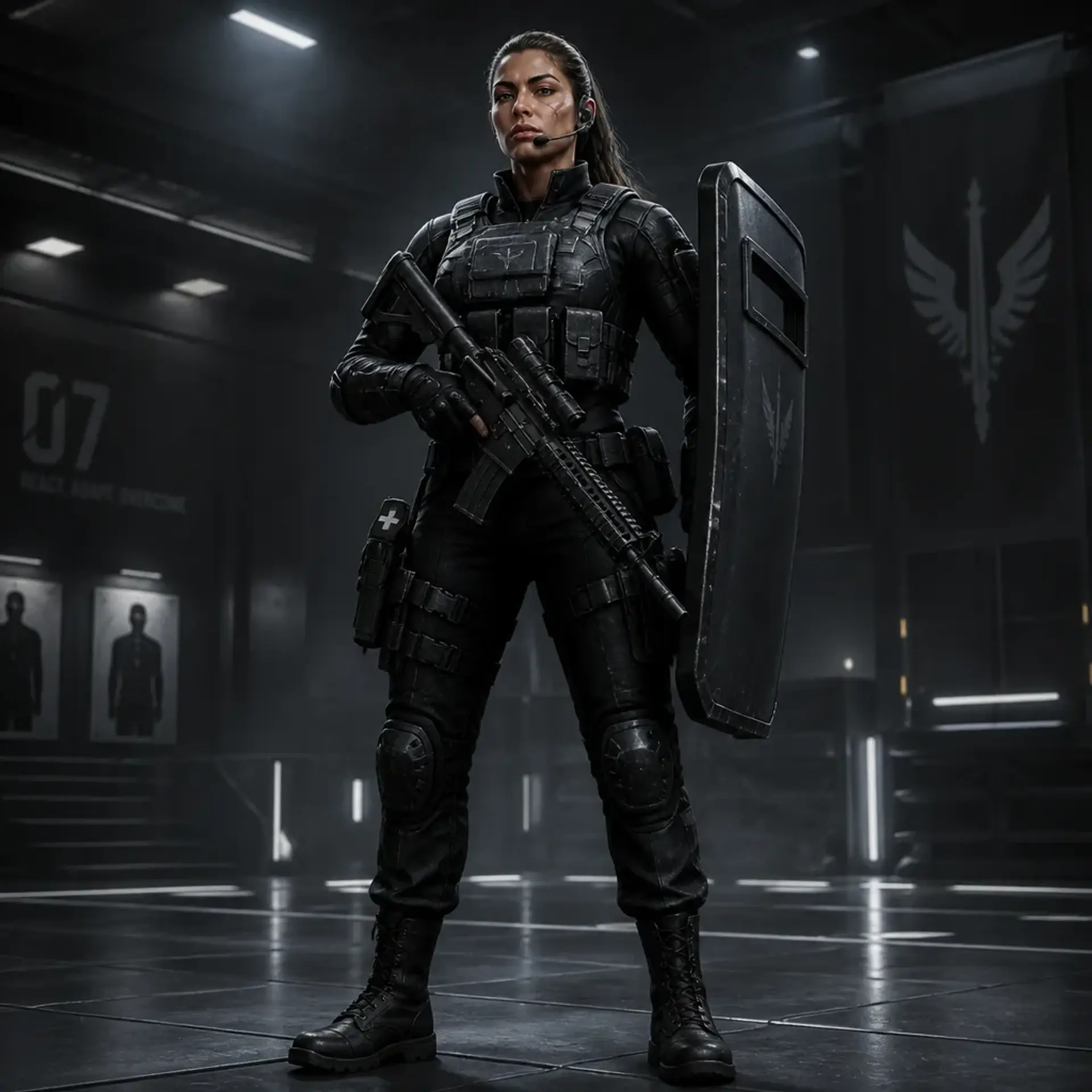 Shiria Veyne - AI-generated fantasy Character