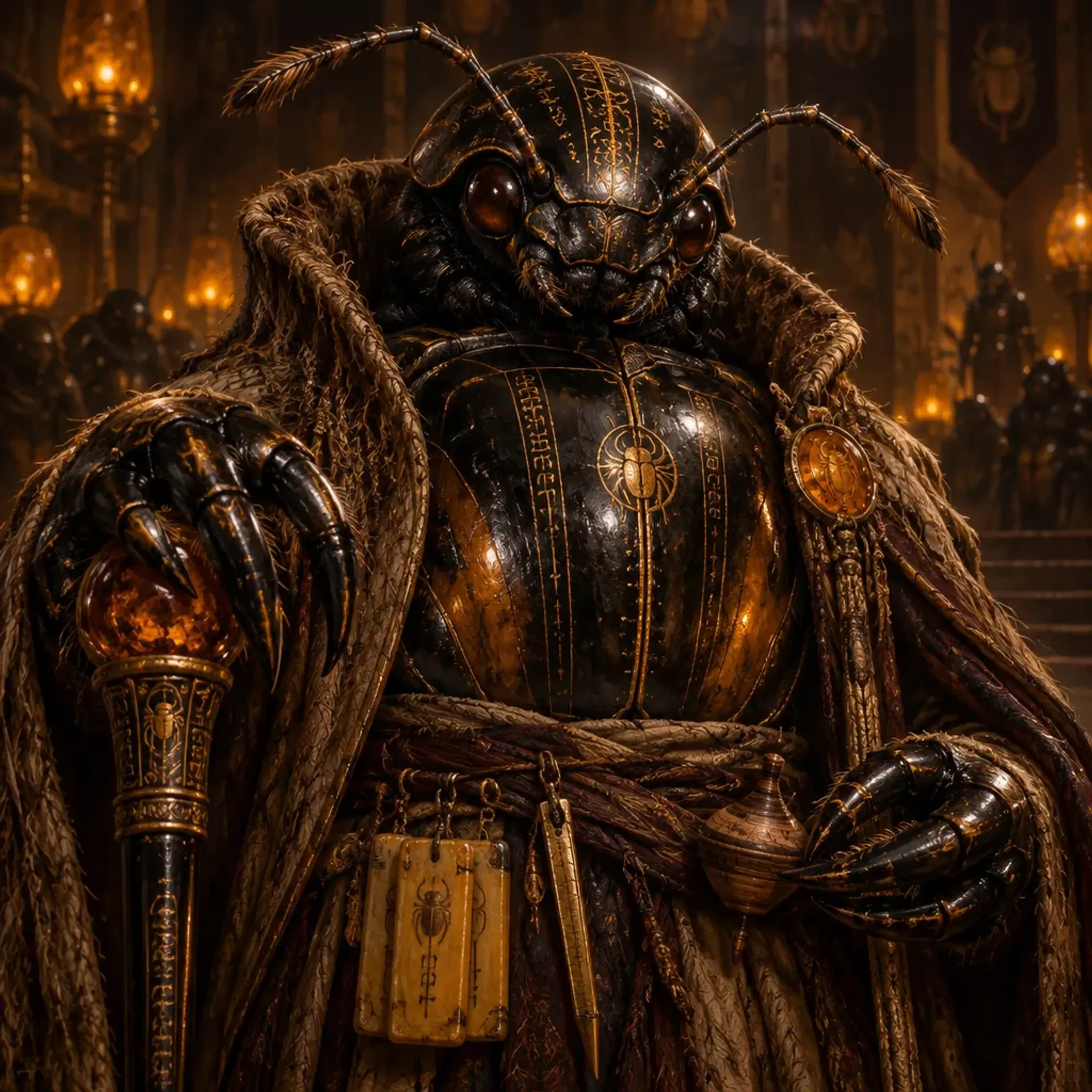 High Regent Vrak'tan Gold-Carapace