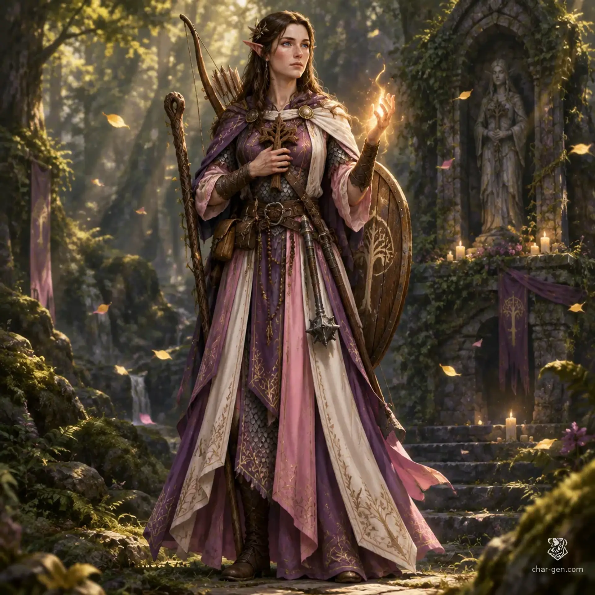 Athela - AI-generated fantasy Character