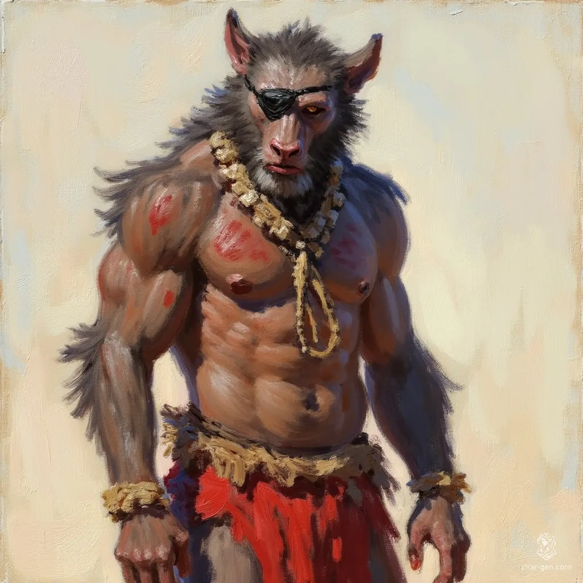 Kragnak Thar'Ghul - AI-generated fantasy NPC