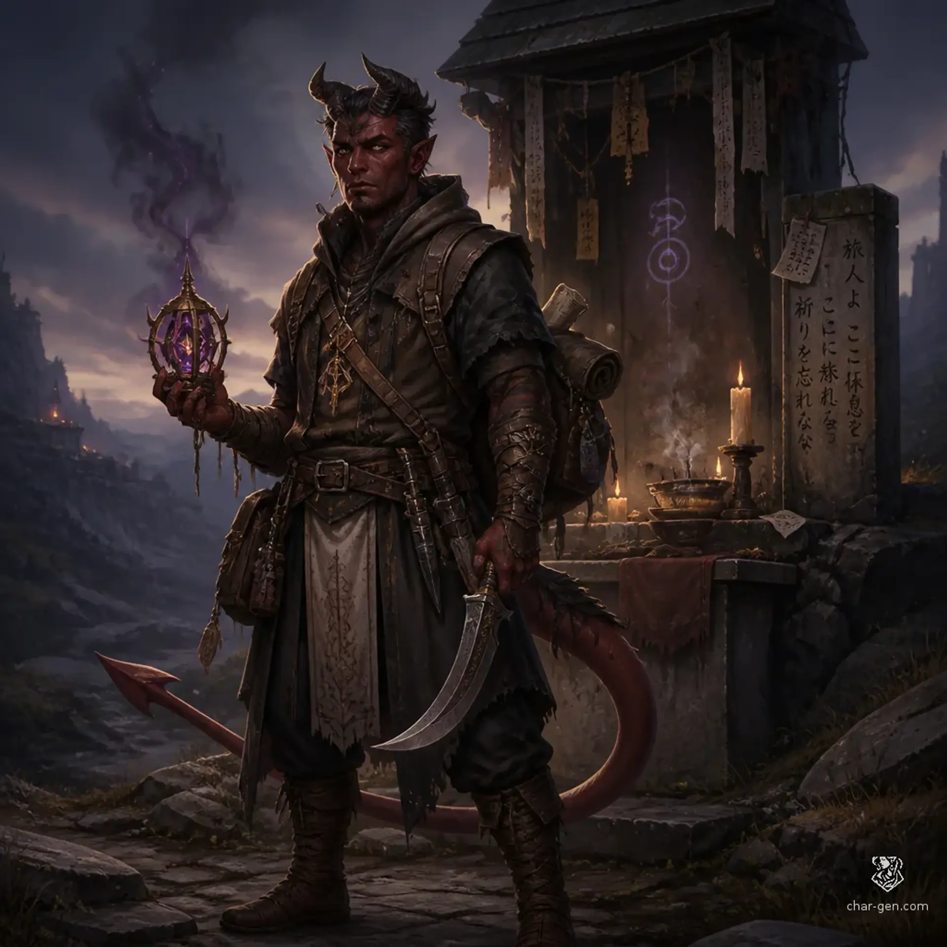 Taz - AI-generated fantasy Character