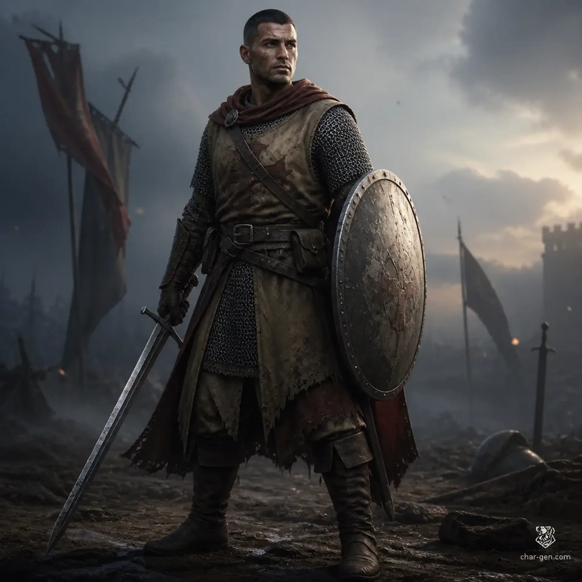 Tarric - AI-generated fantasy Character