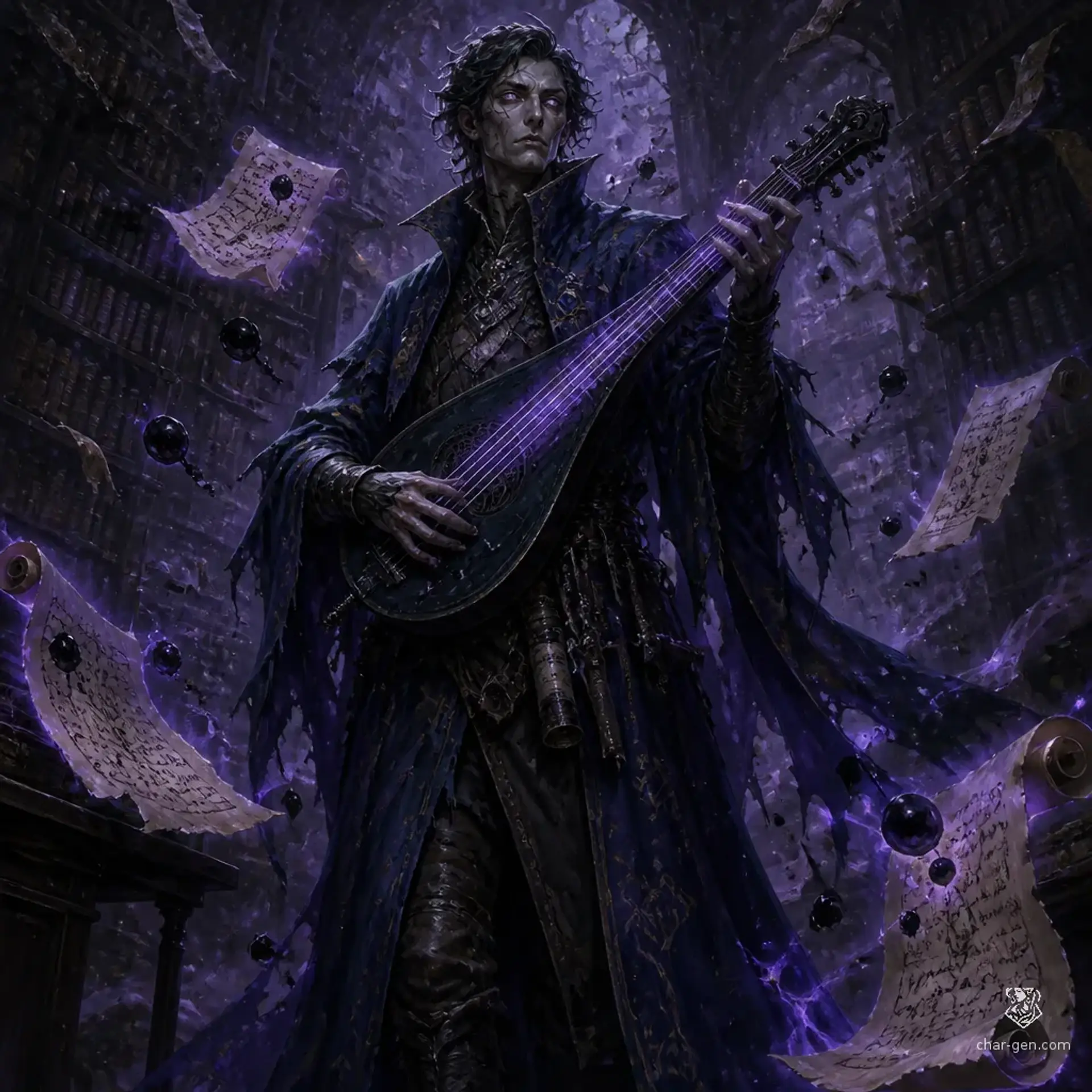 Tobias - AI-generated fantasy Character