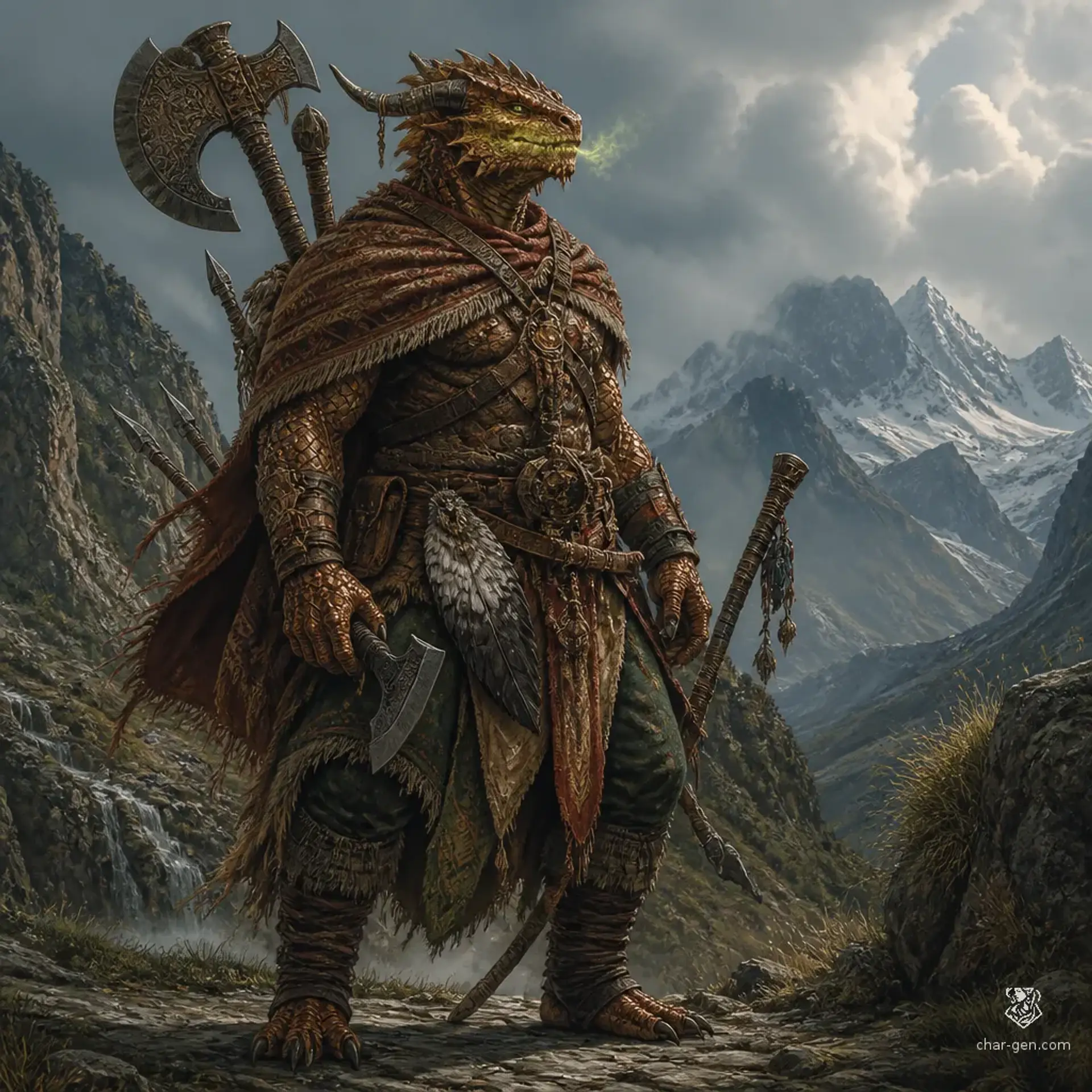 Amaruqai - AI-generated fantasy Character