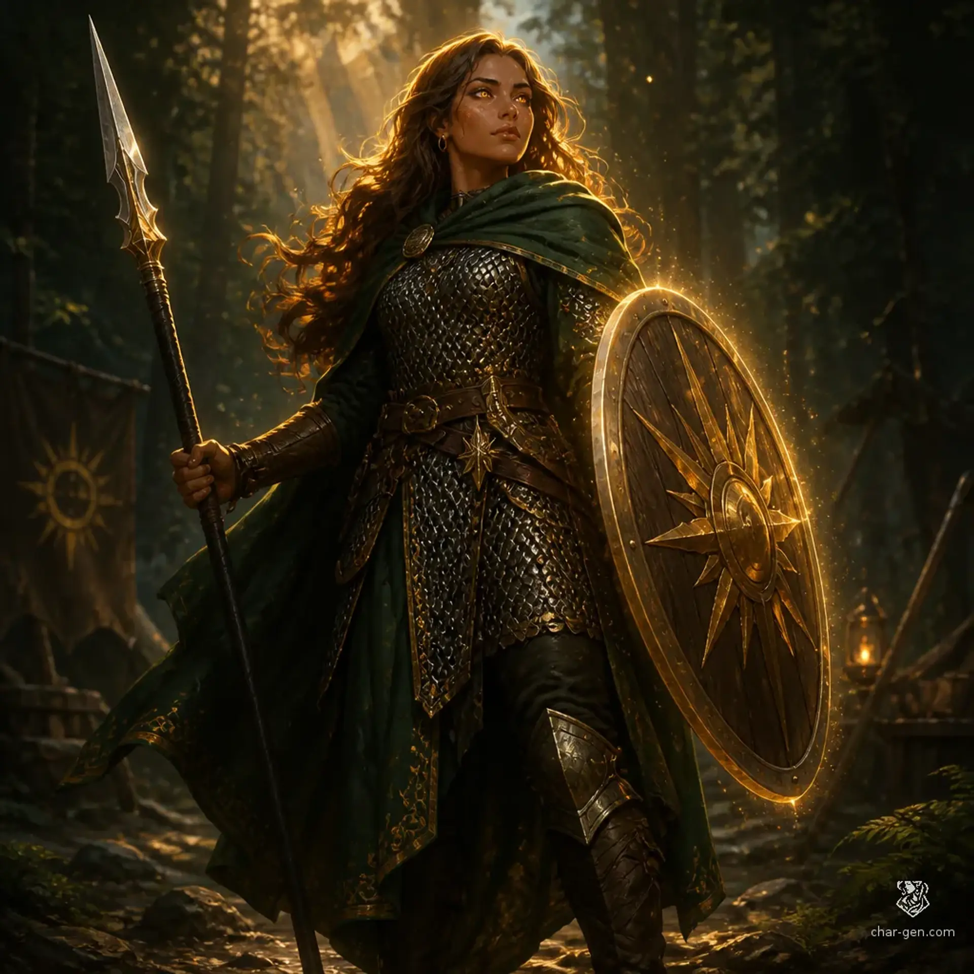 Amberlynn - AI-generated fantasy Character