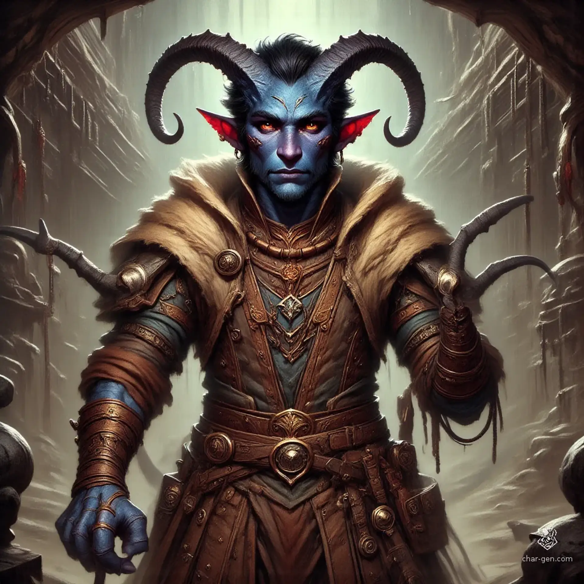 Aramis Tahl - AI-generated fantasy NPC