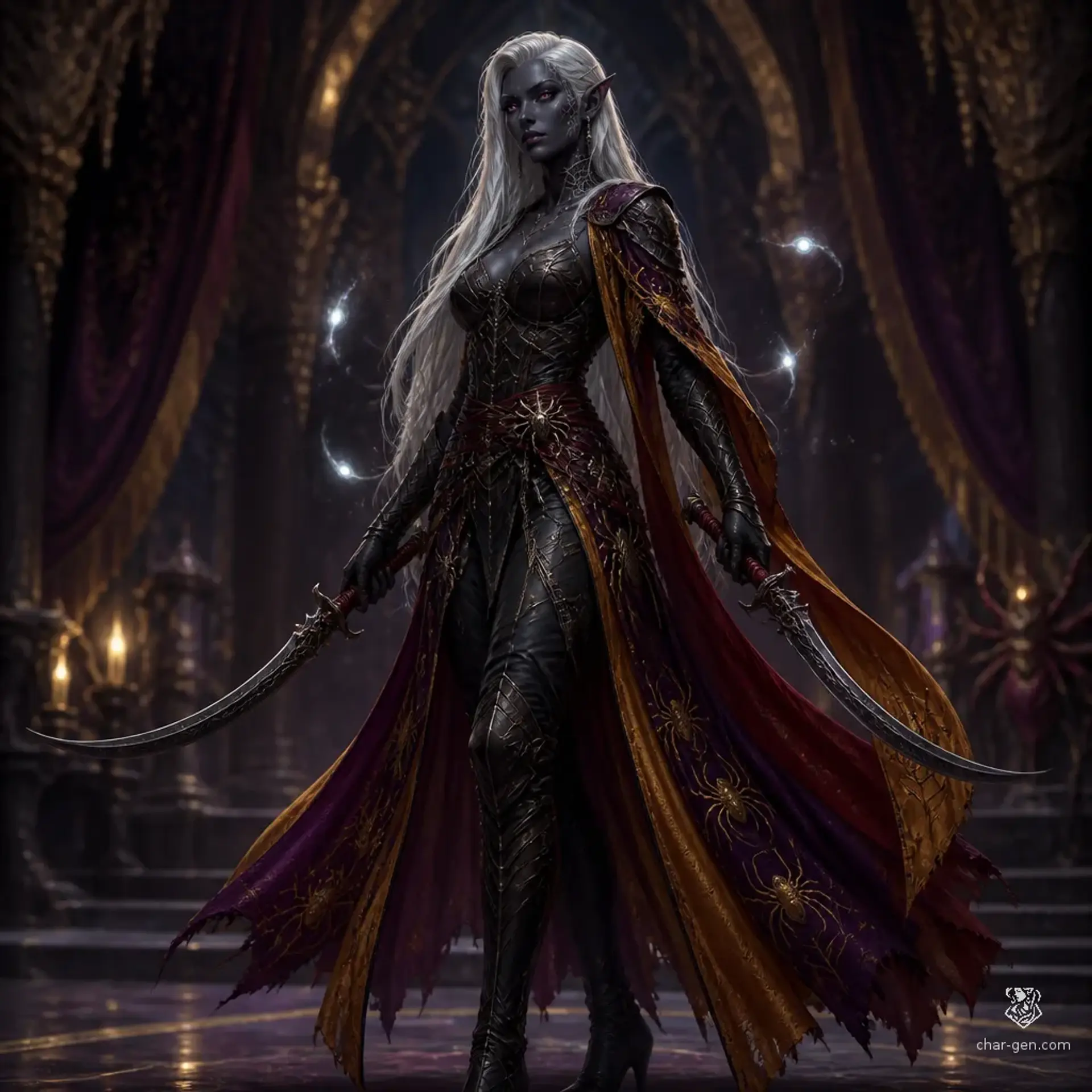 Aurelia Malus - AI-generated fantasy Character