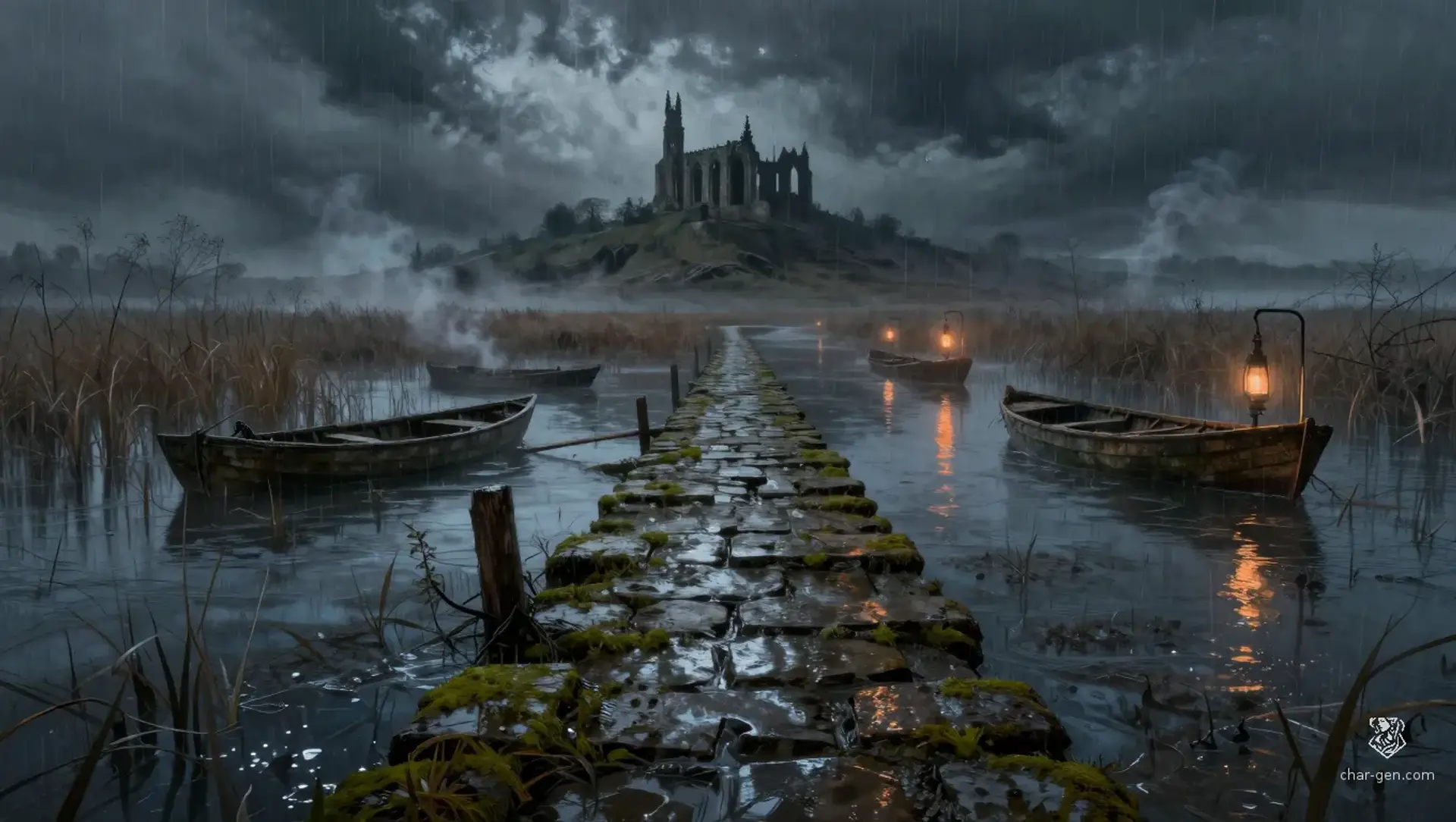 Silt Over Brindleford - AI-generated fantasy Quest