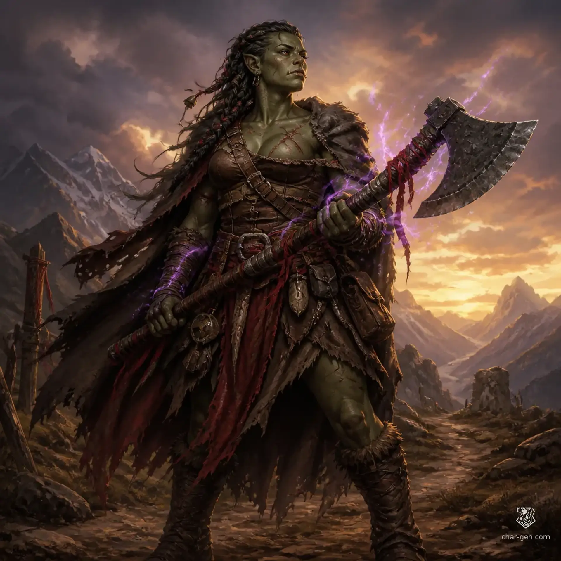 Sheshka - AI-generated fantasy Character