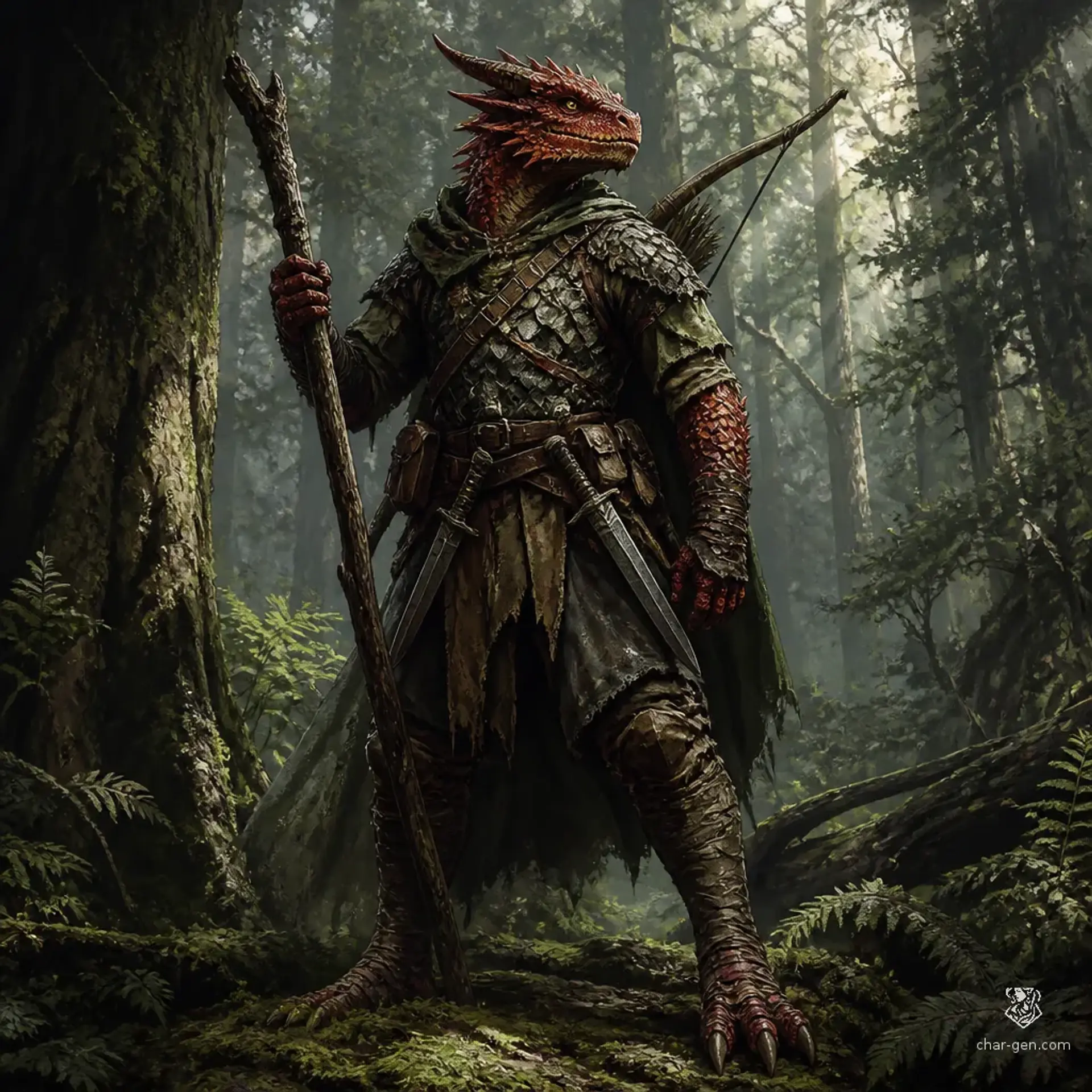 Shurbert - AI-generated fantasy Character