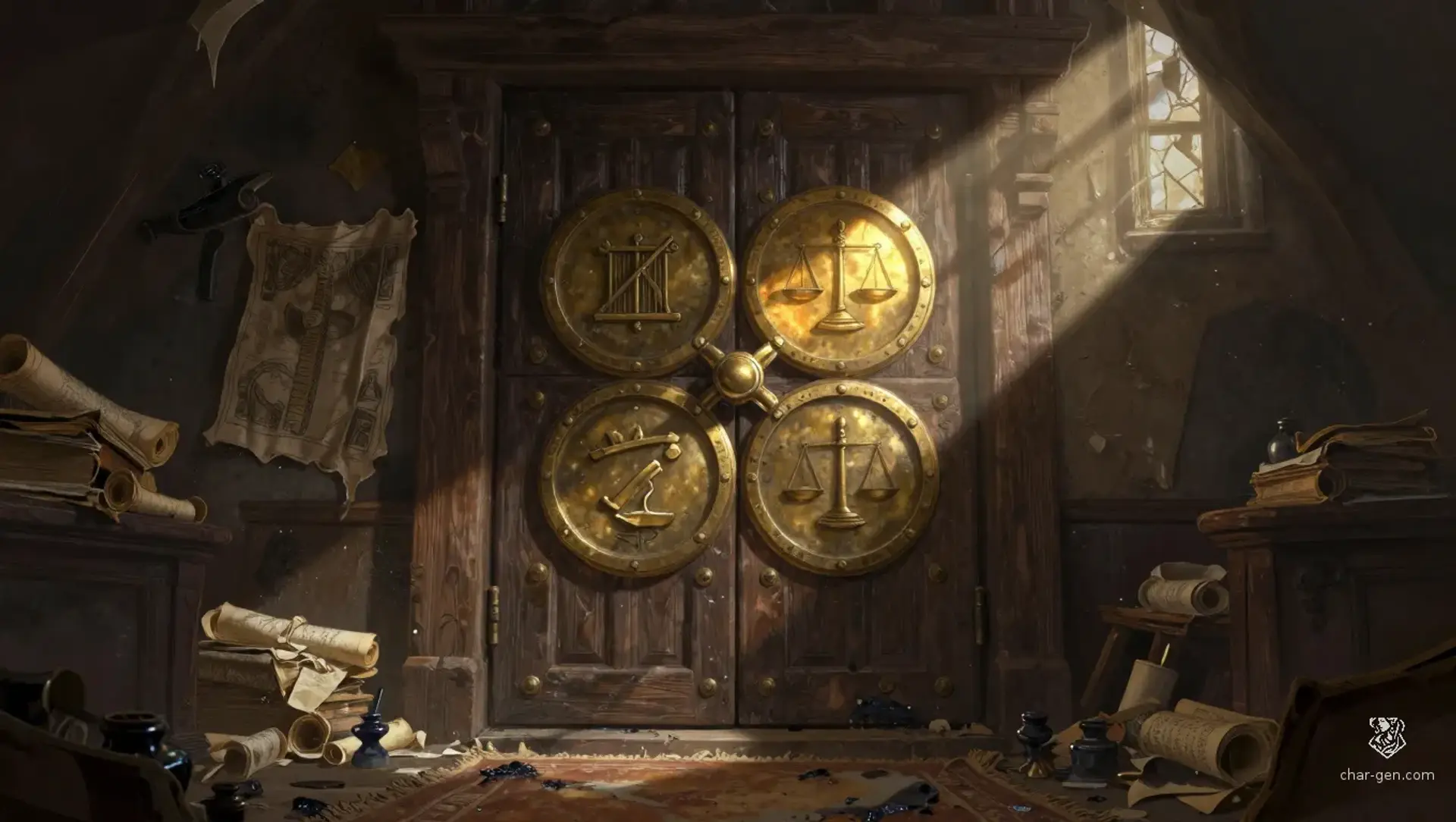 The Founder's Four Dials
