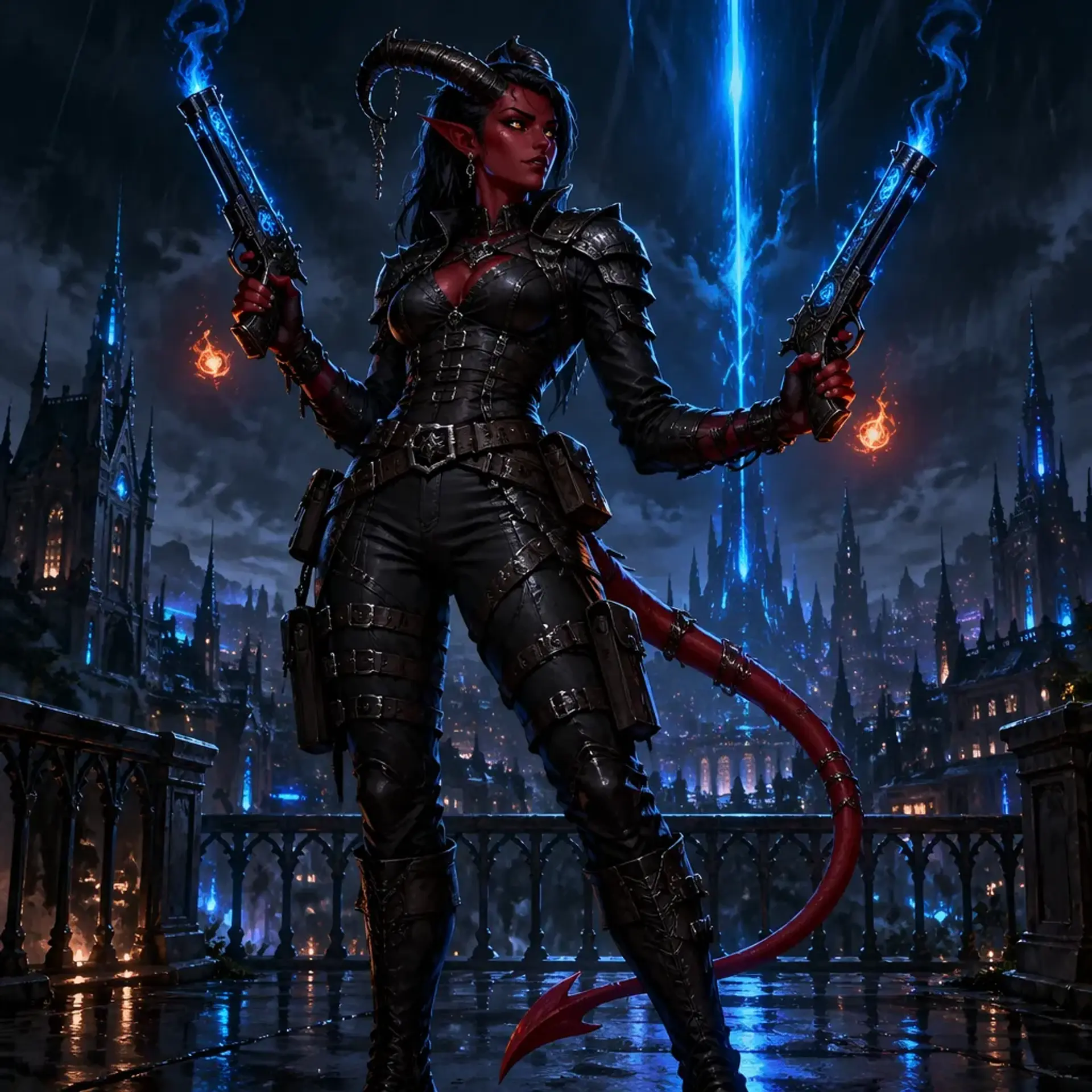 Kallista Vex - AI-generated fantasy Character