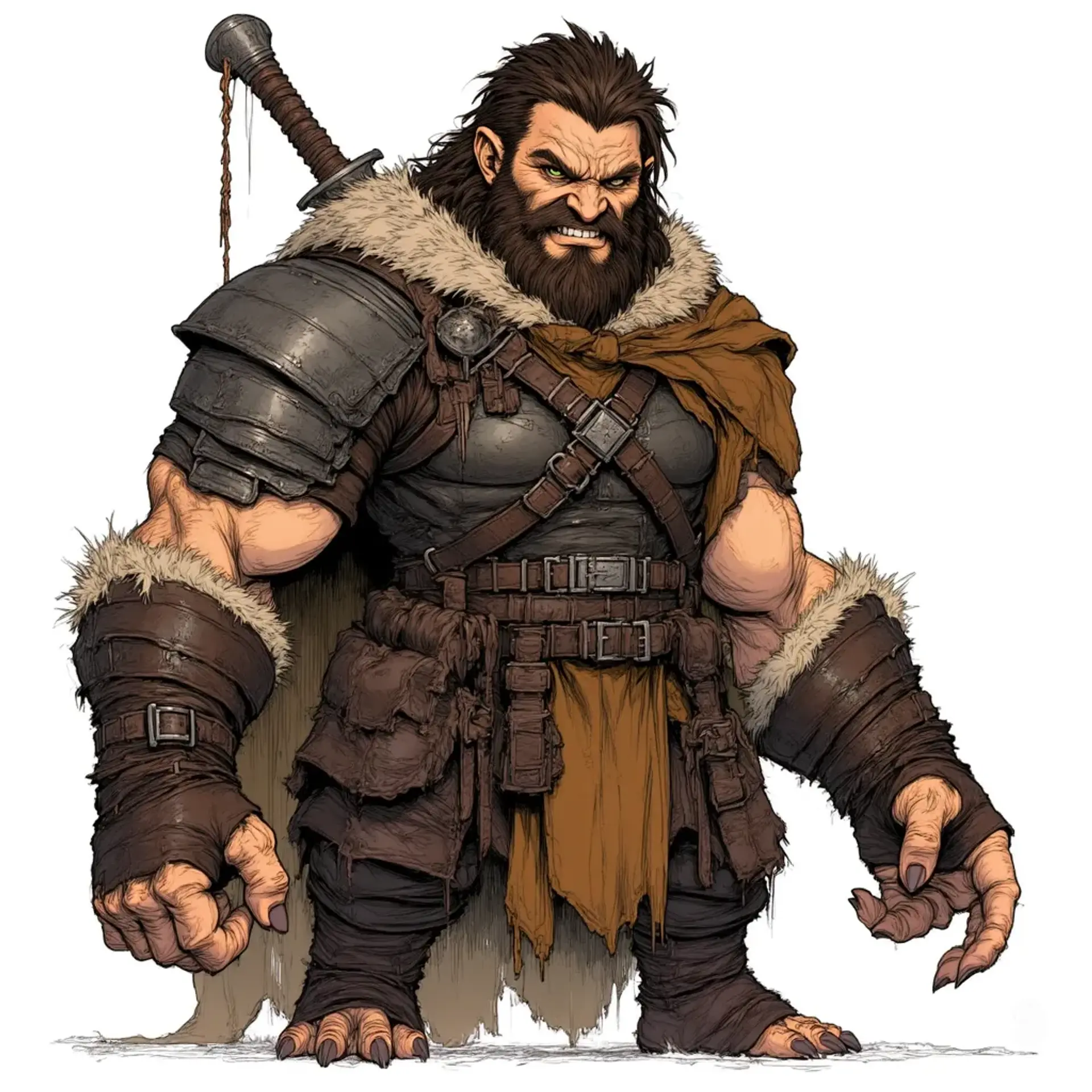 Marty Feeb, The Huntsman - AI-generated fantasy NPC