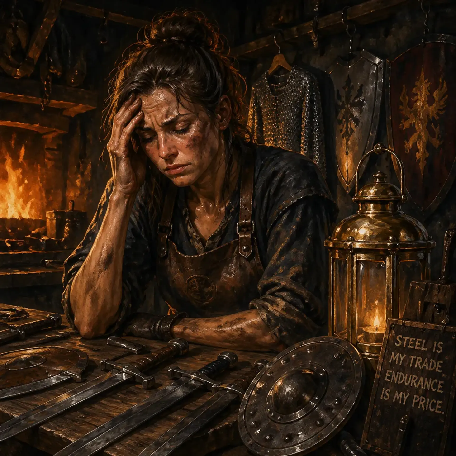 Ironhearth Forgings - AI-generated fantasy Shop