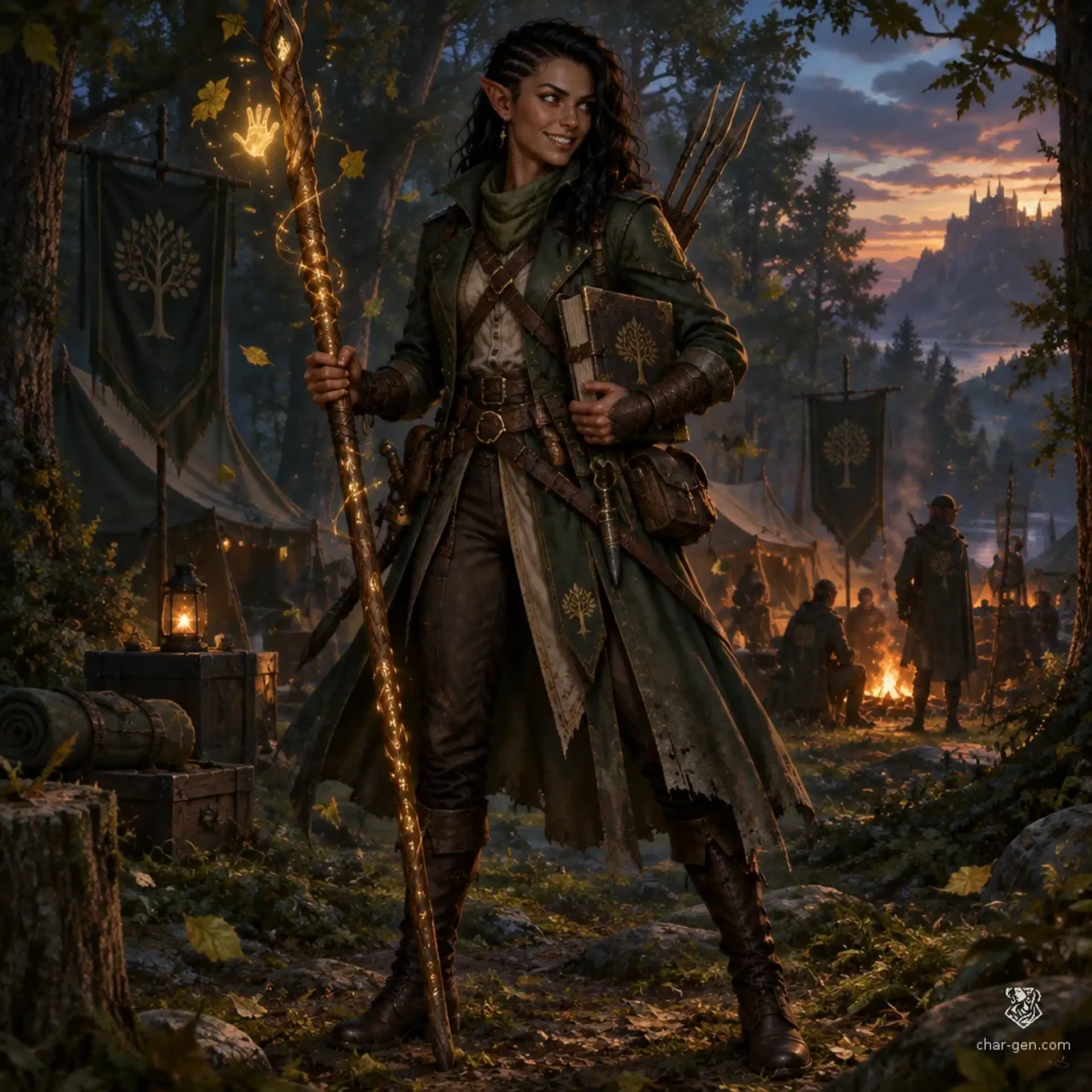 Seshka Vash - AI-generated fantasy Character