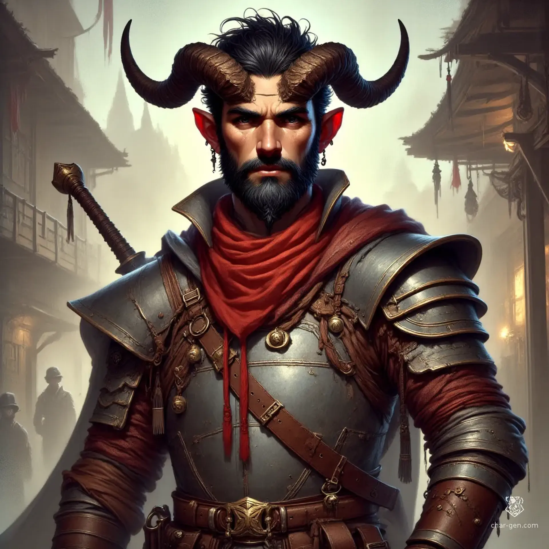 Kaelvyr Thorne - AI-generated fantasy NPC