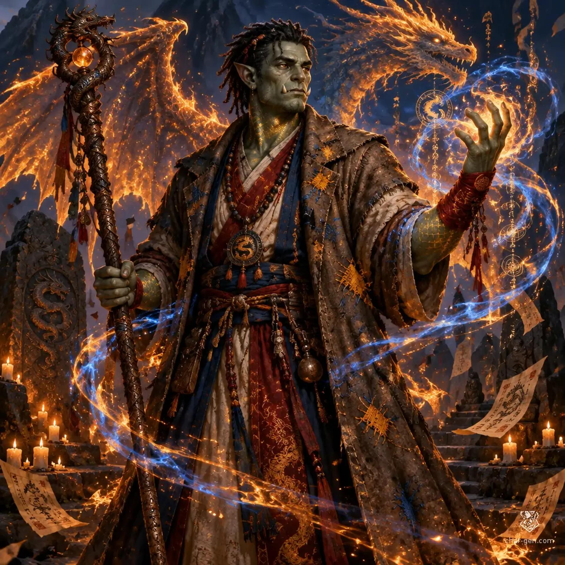 Kobuto Aderinsola - AI-generated fantasy Character