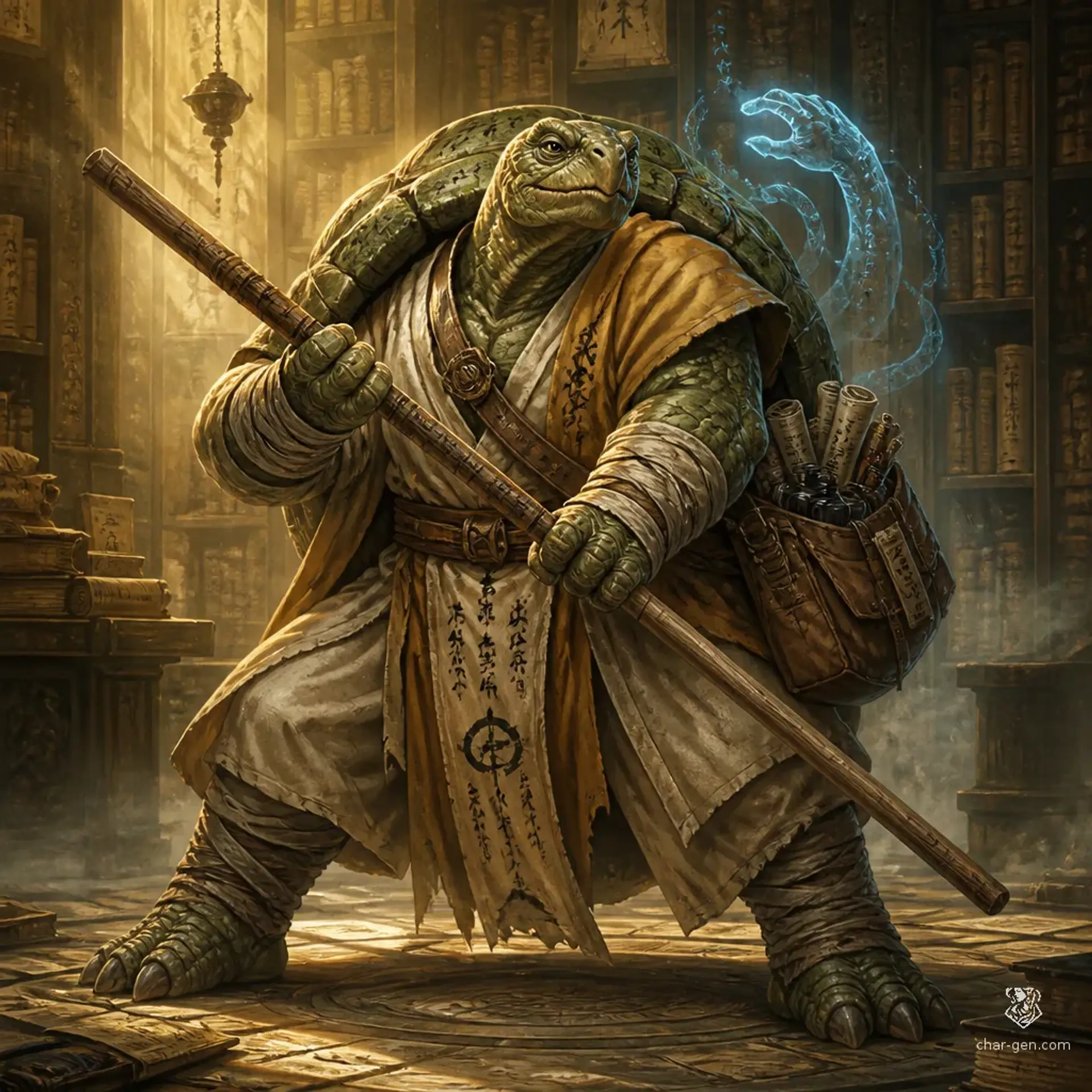Cecil - AI-generated fantasy Character