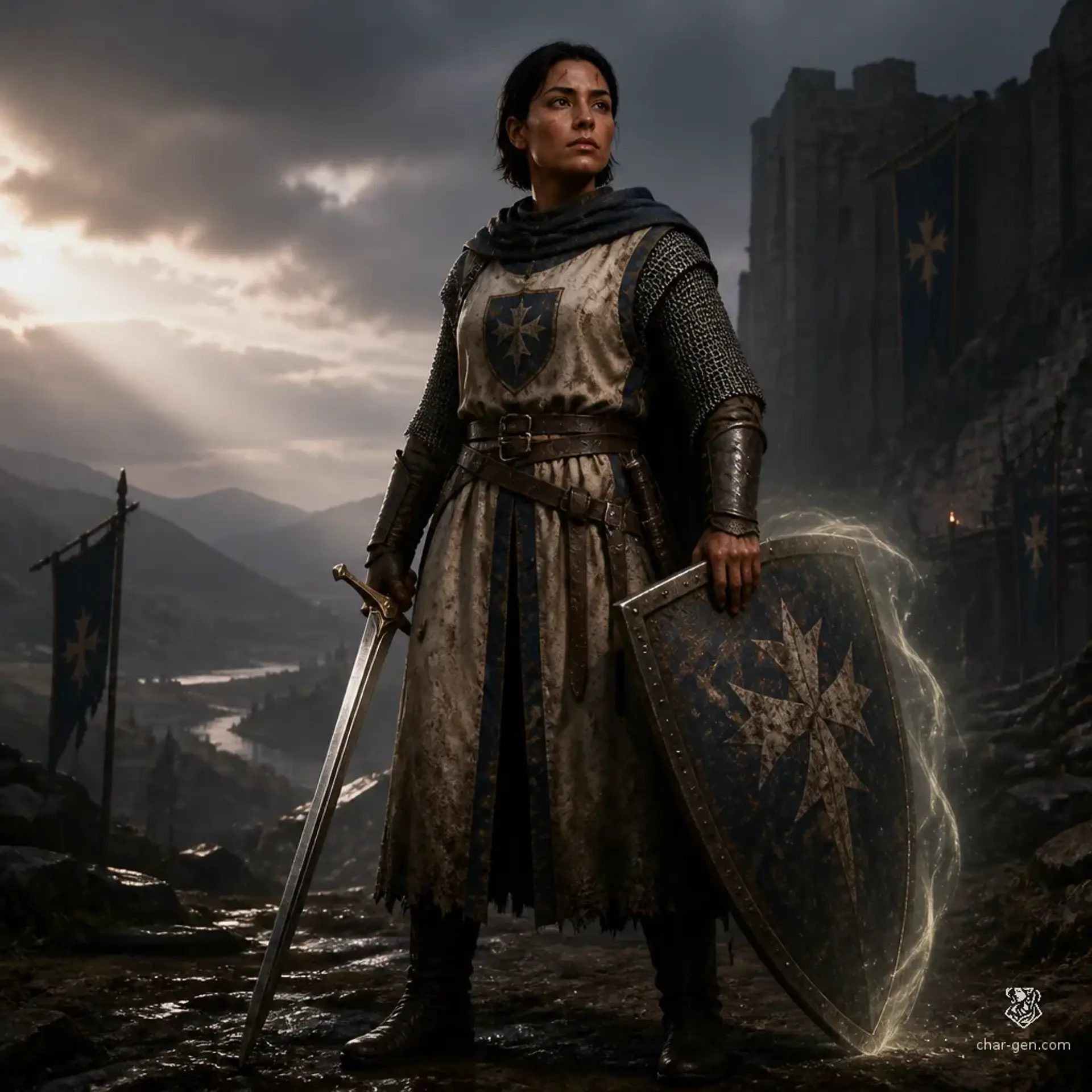 Heri - AI-generated fantasy Character