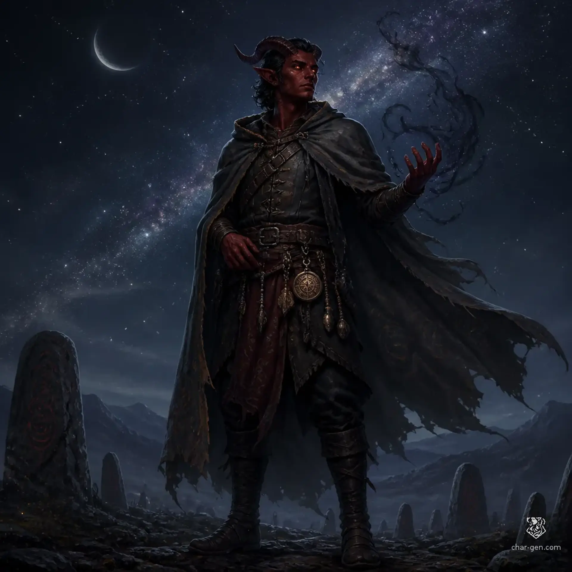 Serin Vale - AI-generated fantasy Character