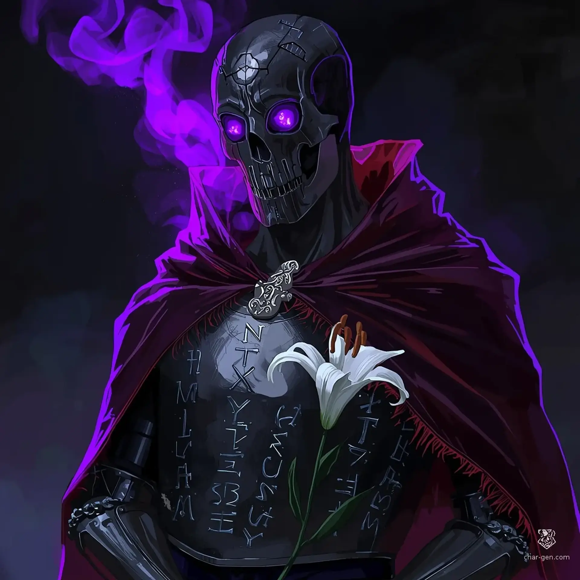 Valerius the Hollowed - AI-generated fantasy NPC