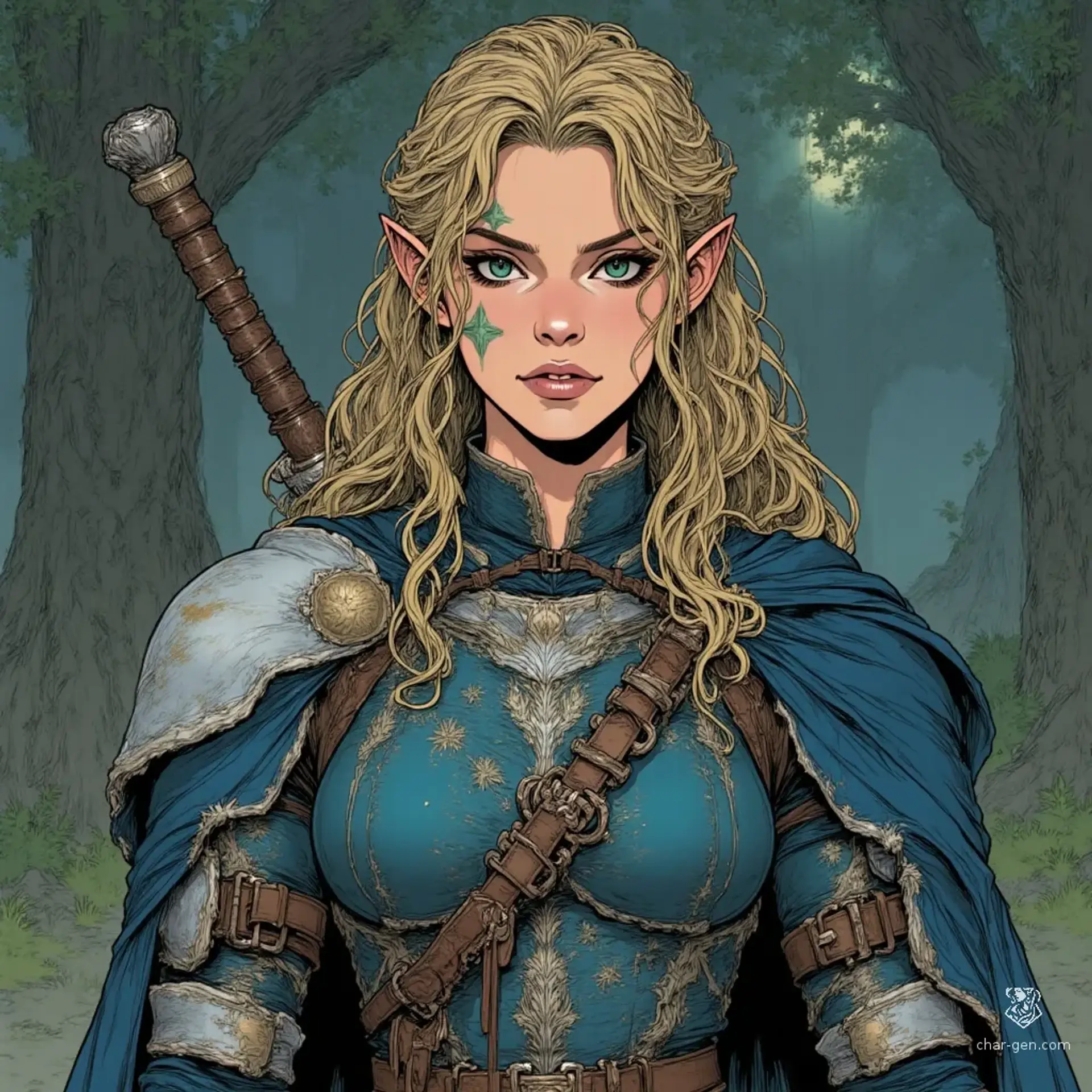 Aeliryn Thalorë - AI-generated fantasy NPC