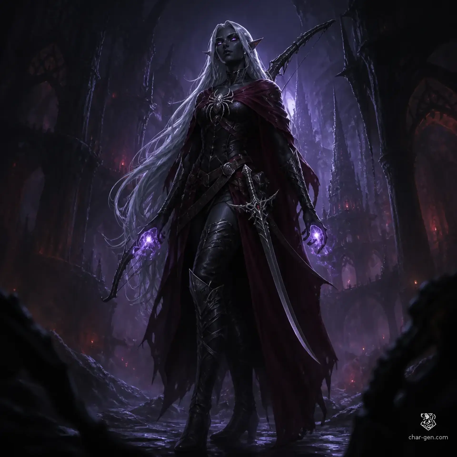 Aurelia Malice - AI-generated fantasy Character