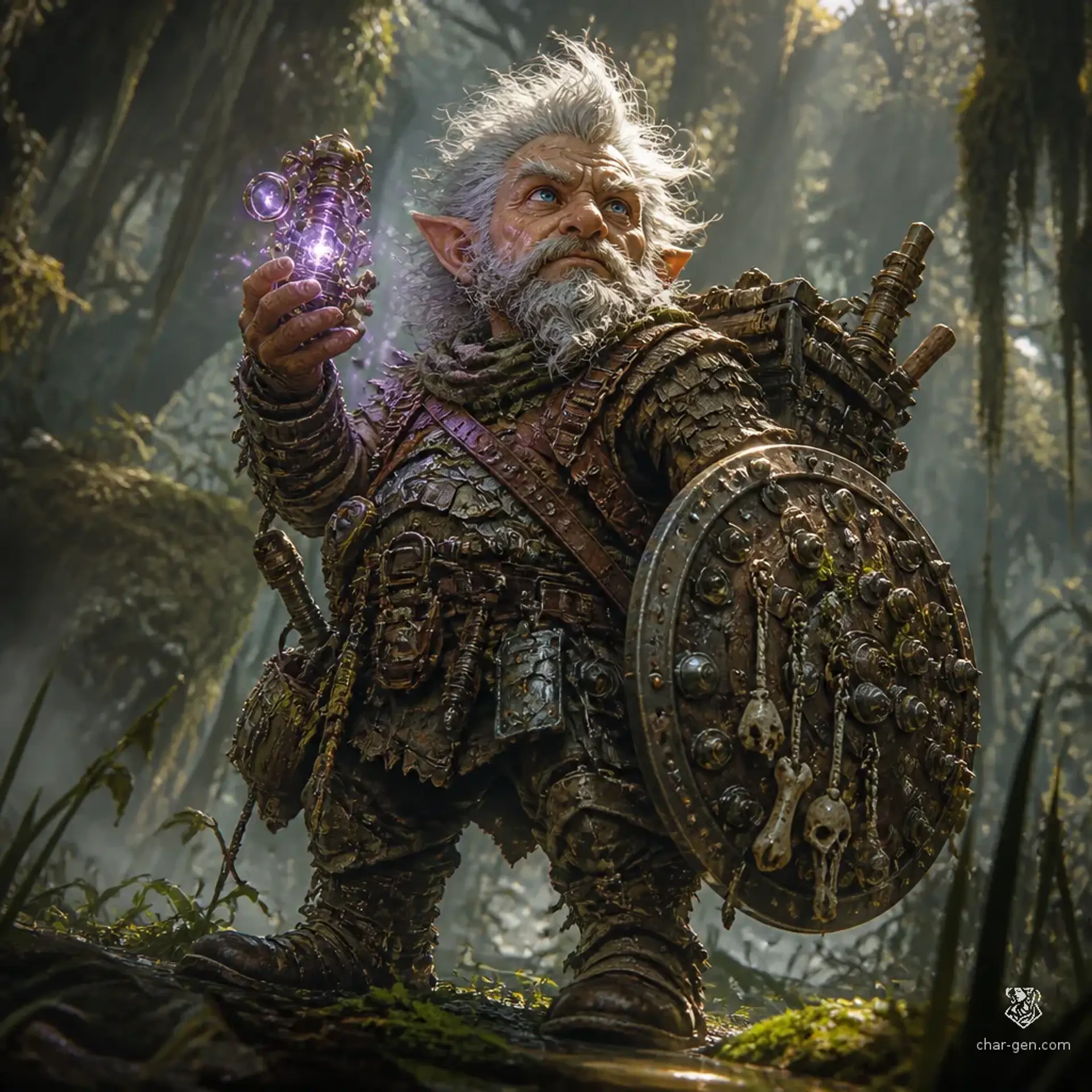 Cleetus Bogwhistle - AI-generated fantasy Character