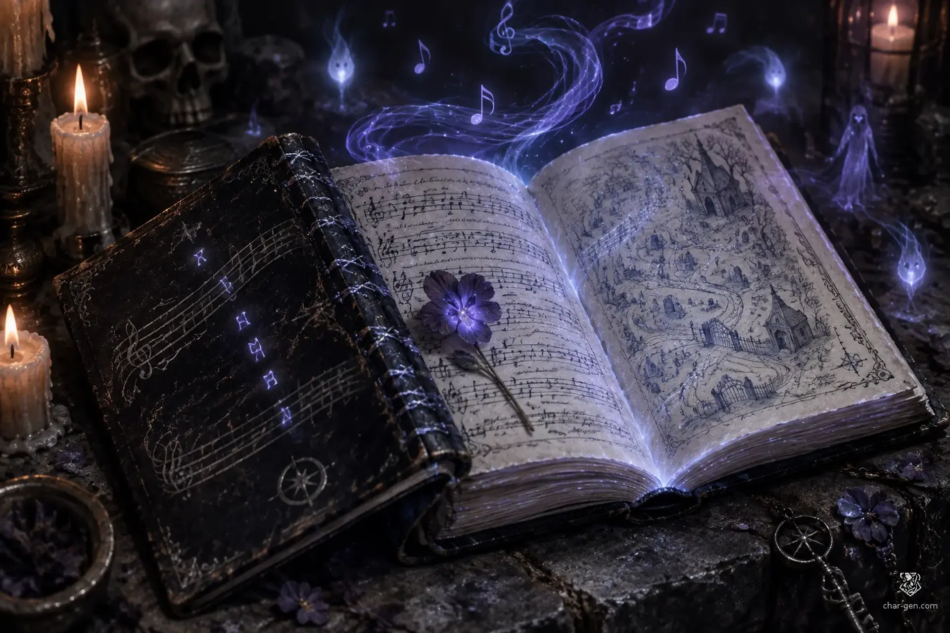 The Vesper Gravebook