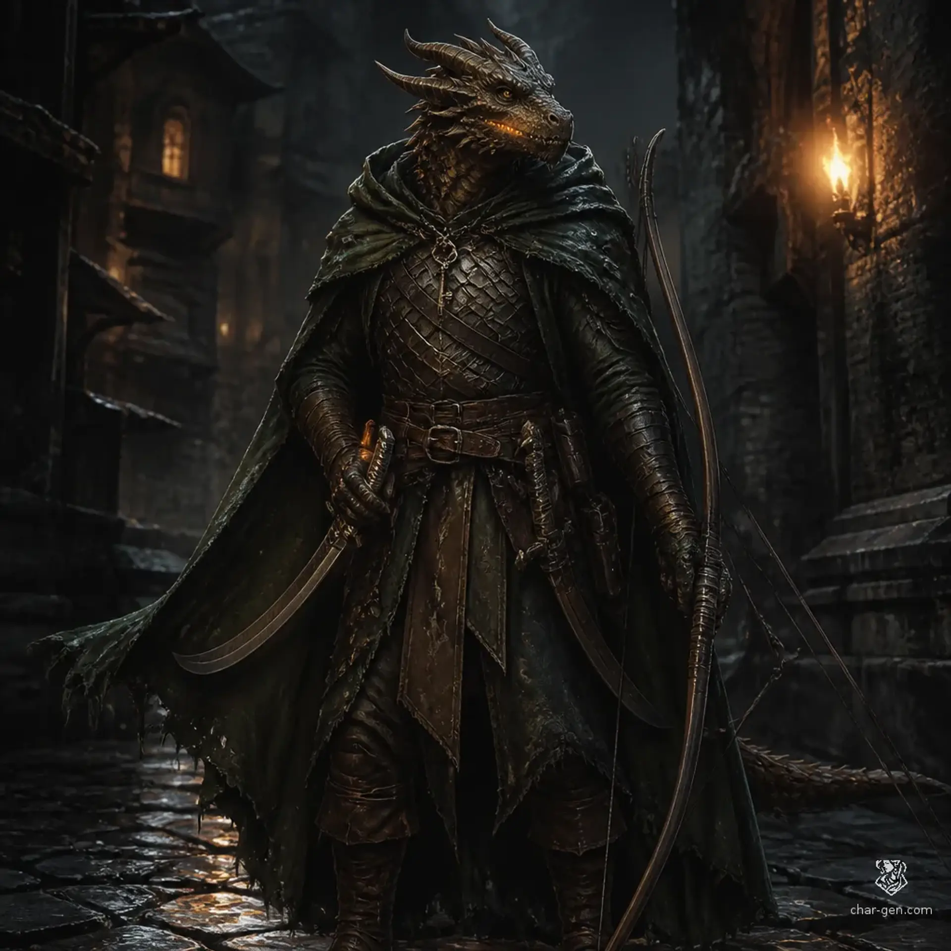 Clint - AI-generated fantasy Character