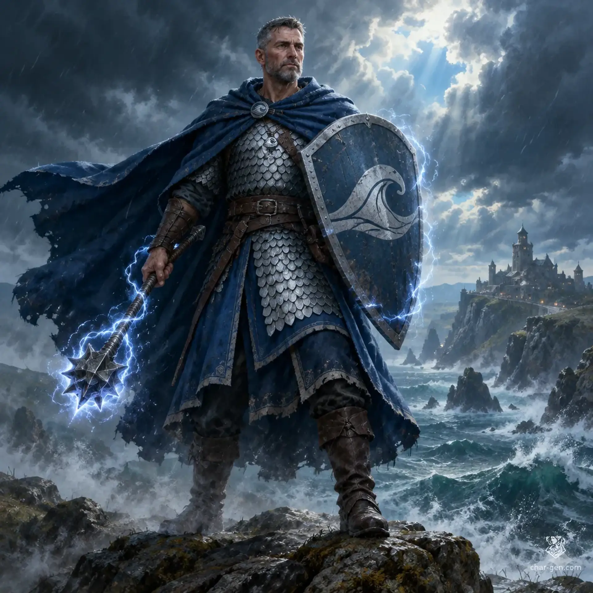 Aurik Thorne - AI-generated fantasy Character