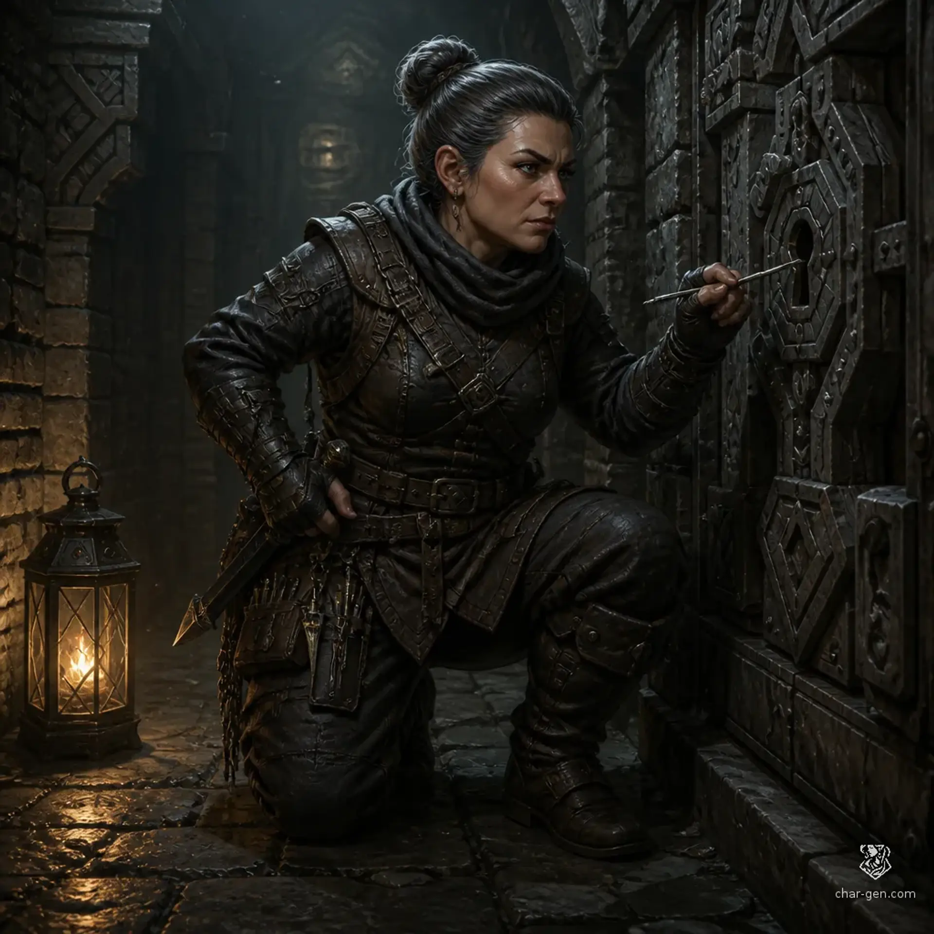 Saide - AI-generated fantasy Character