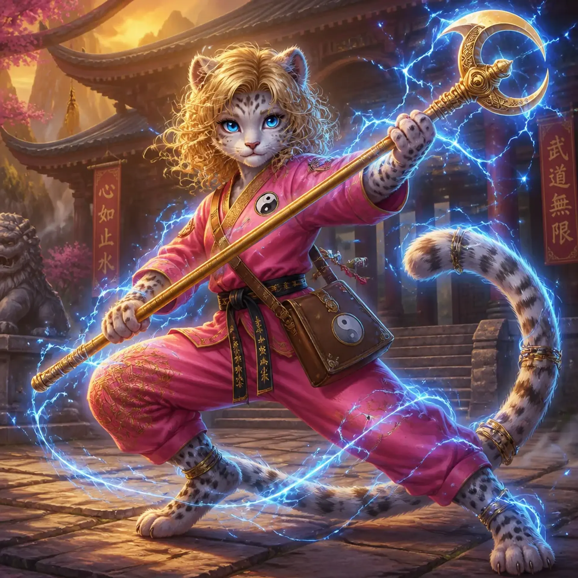 Kiara Sakura Khan - AI-generated fantasy Character