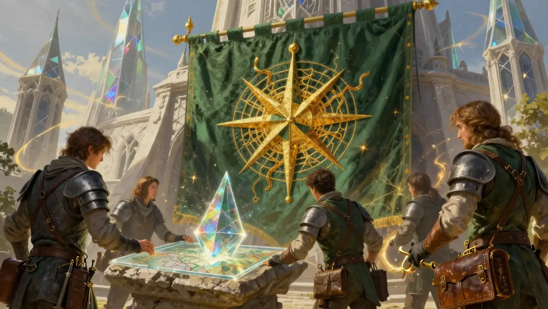 The Wayfarers League - AI-generated fantasy Faction