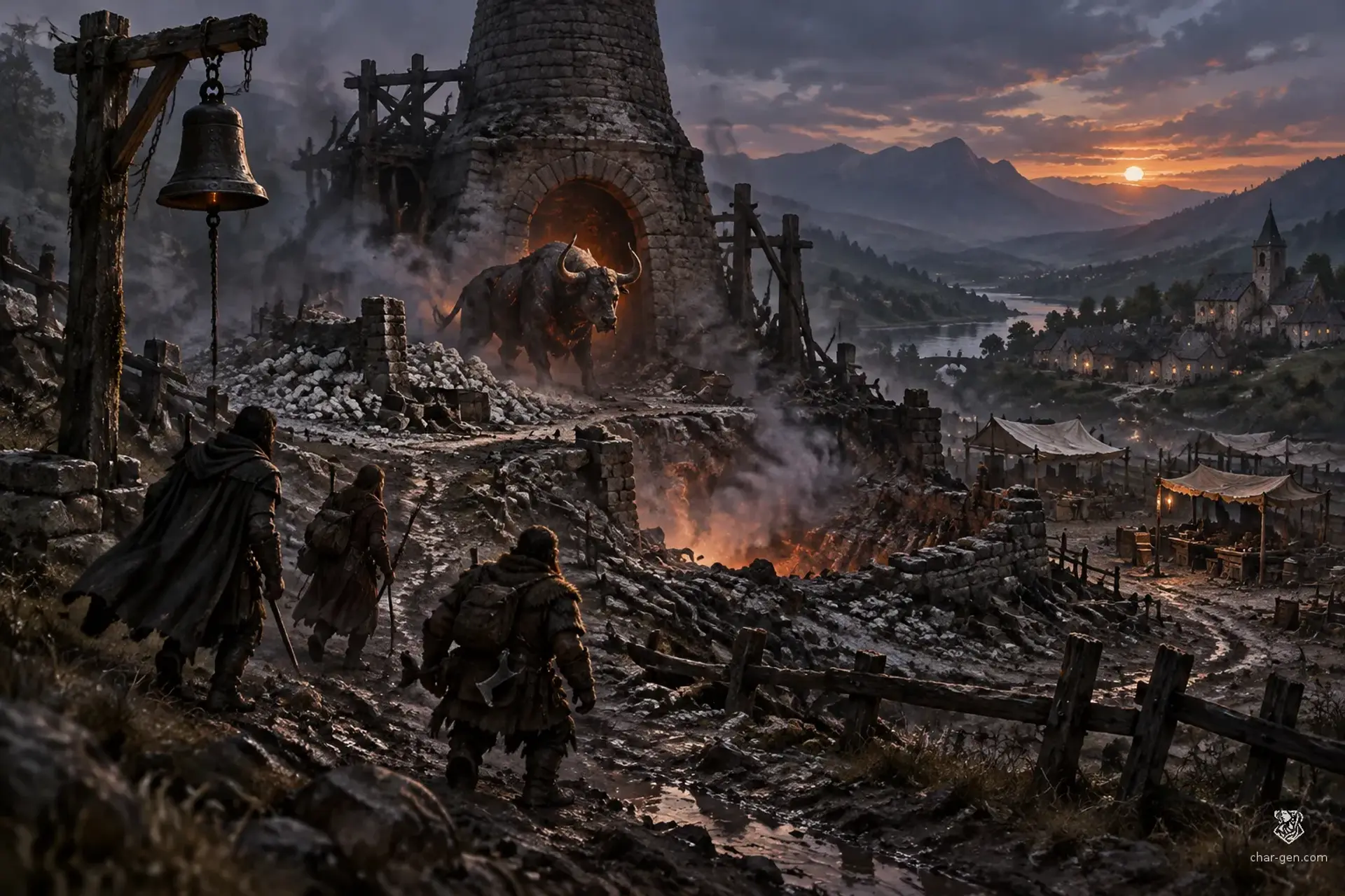 The Bell Beneath the Ash