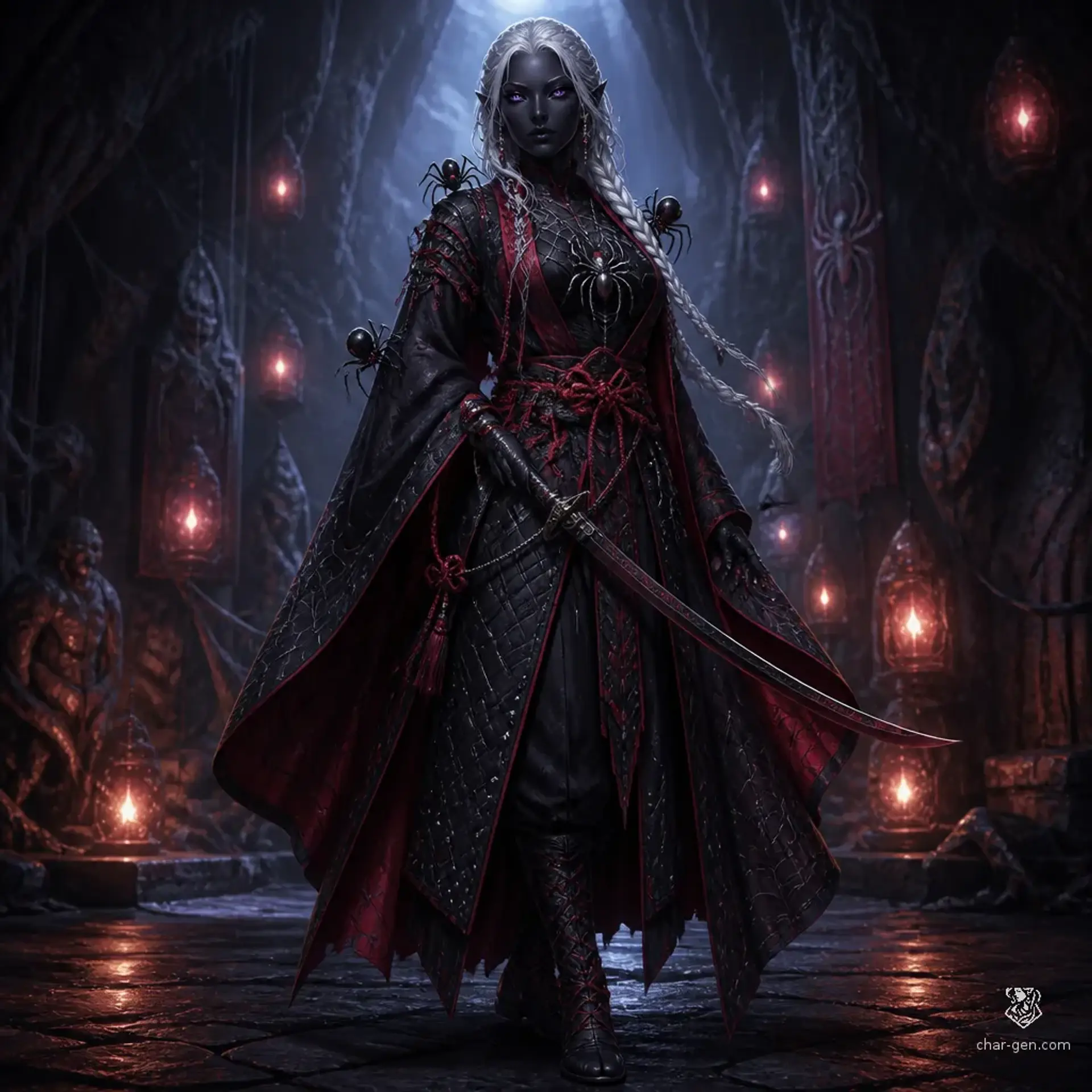 Aurelia Malice - AI-generated fantasy Character