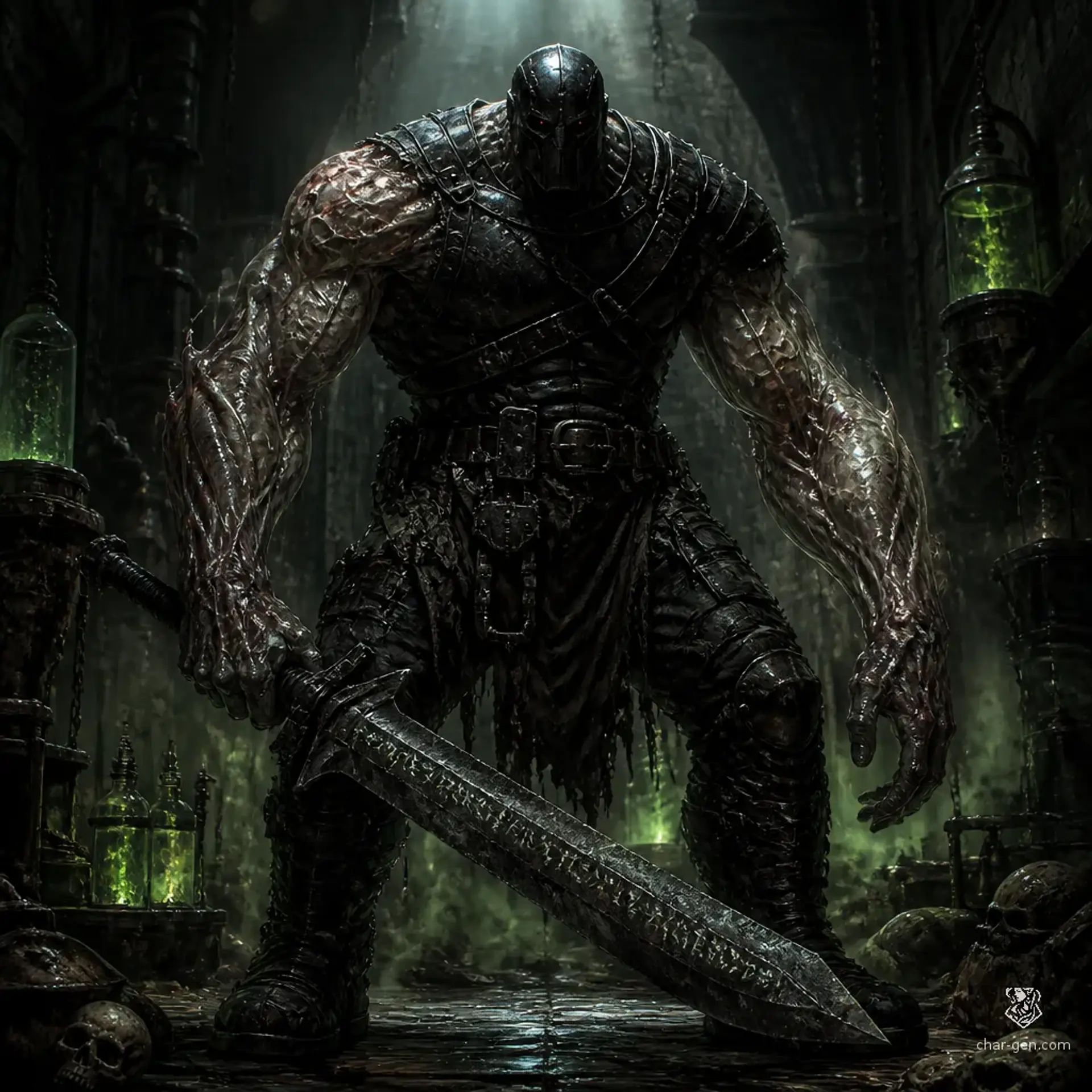 Danu Warrior - AI-generated fantasy Monster