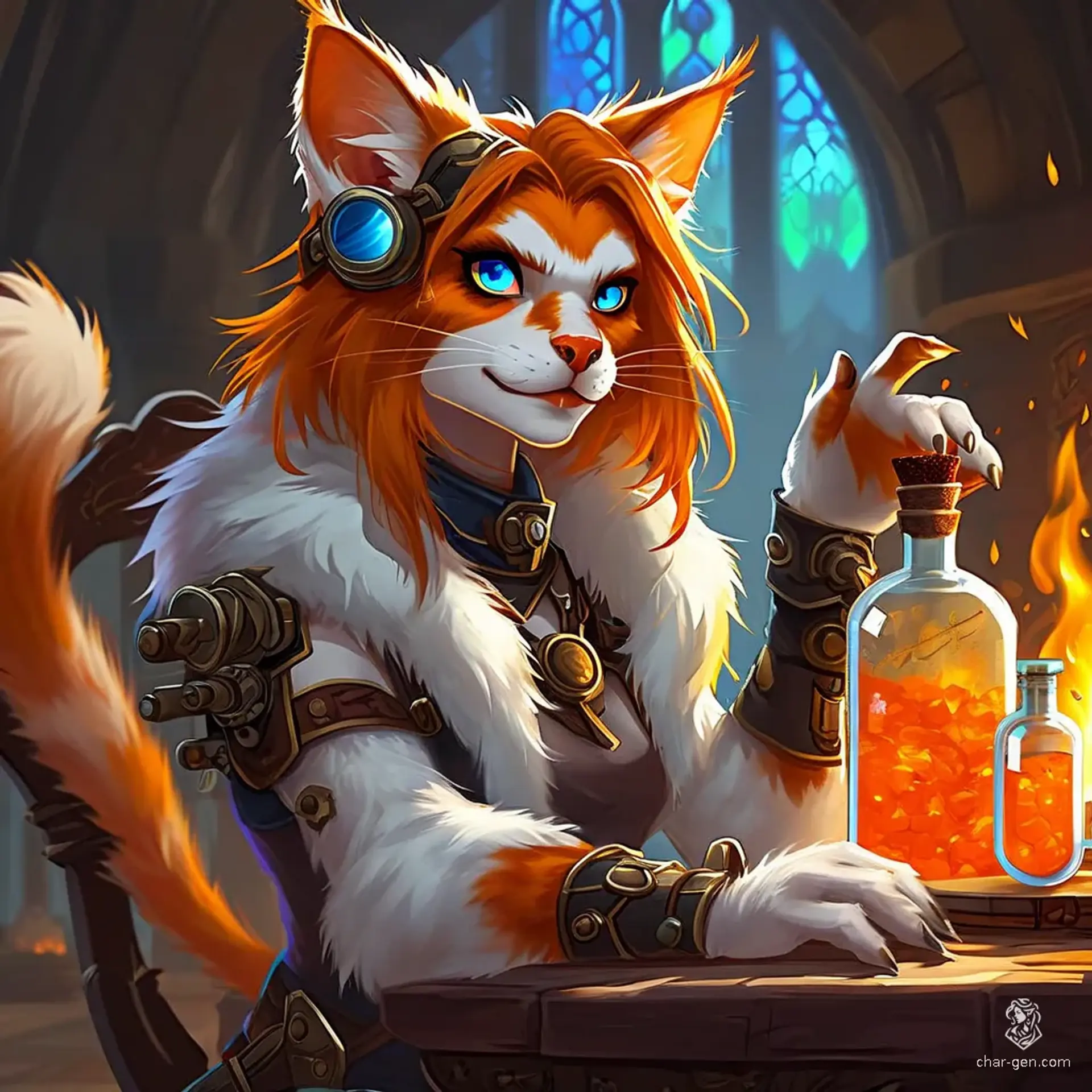 Zhirela Vyx’ra - AI-generated fantasy NPC